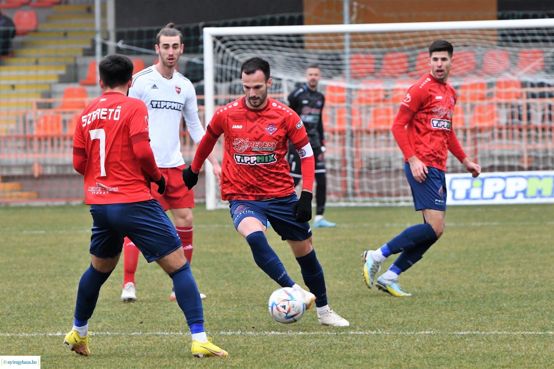 Nyíregyháza Spartacus - Pécsi MFC labdarúgó mérkőzés 2023. tavasz