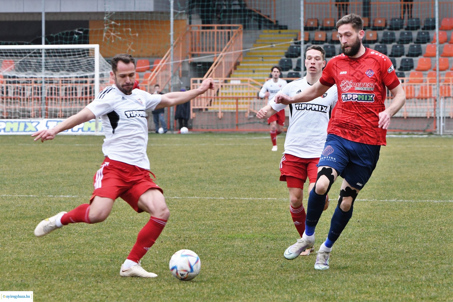 Nyíregyháza Spartacus - Pécsi MFC labdarúgó mérkőzés 2023. tavasz