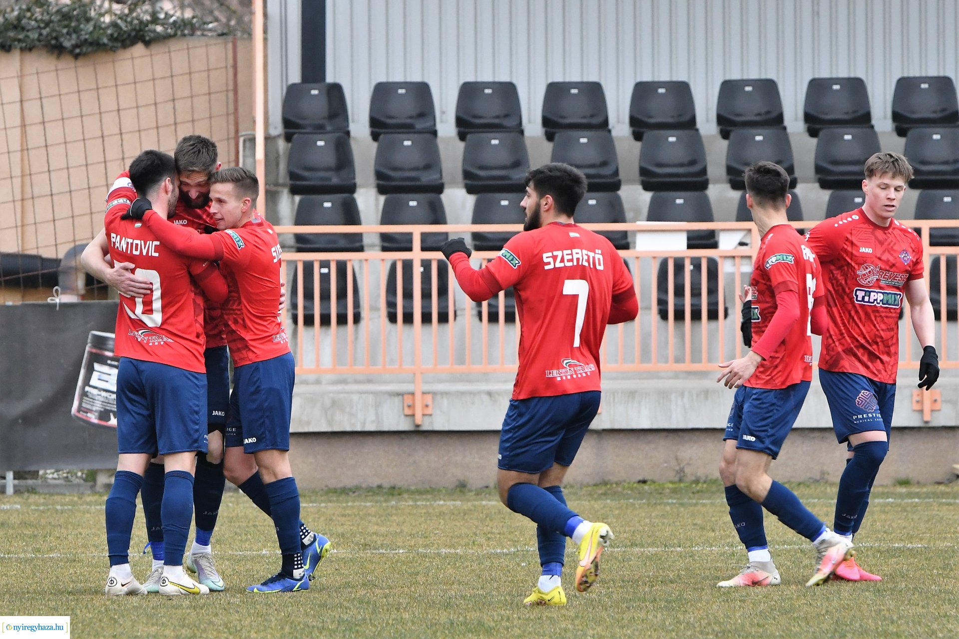 Nyíregyháza Spartacus - Pécsi MFC labdarúgó mérkőzés 2023. tavasz