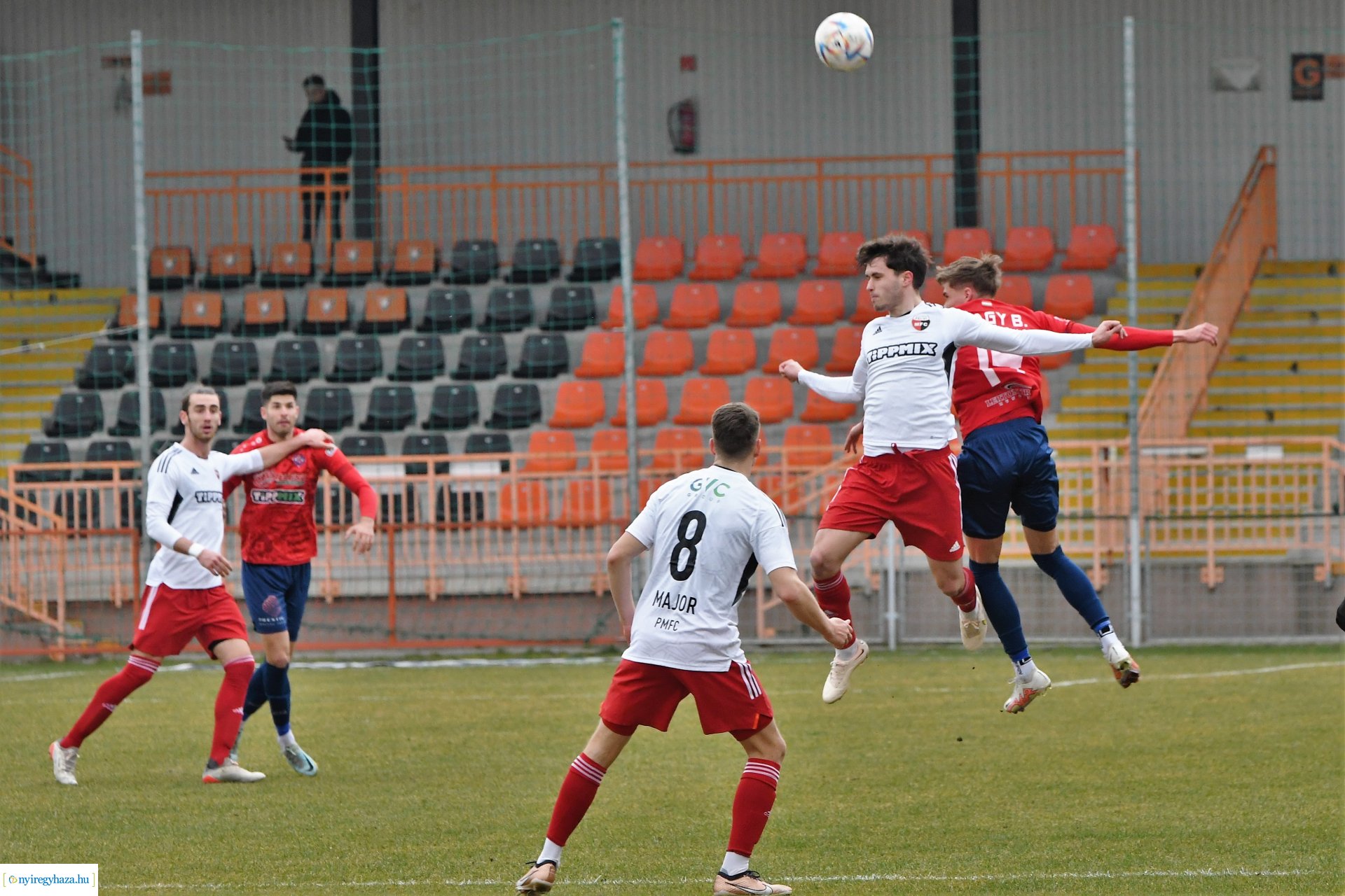 Nyíregyháza Spartacus - Pécsi MFC labdarúgó mérkőzés 2023. tavasz