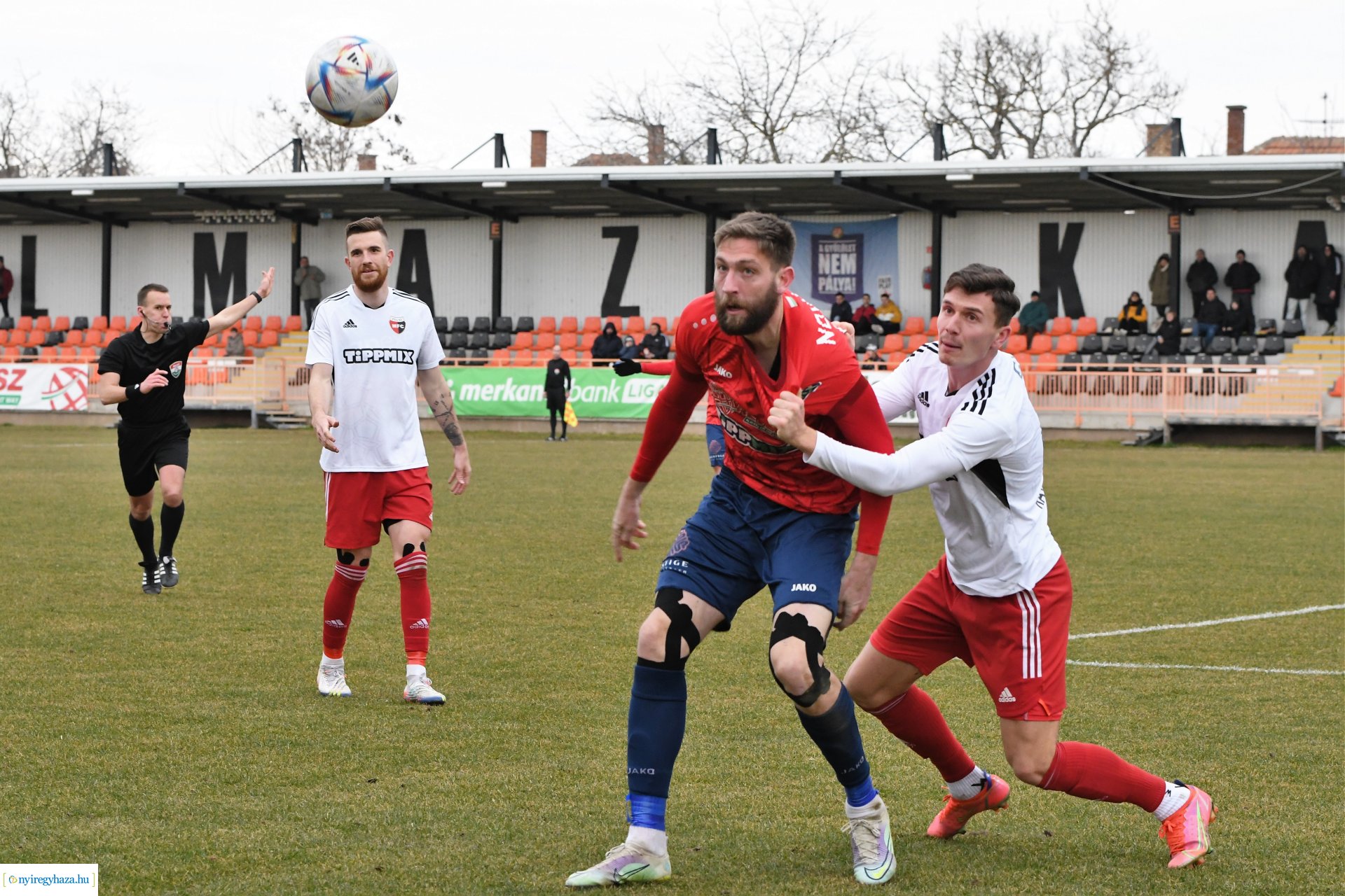 Nyíregyháza Spartacus - Pécsi MFC labdarúgó mérkőzés 2023. tavasz
