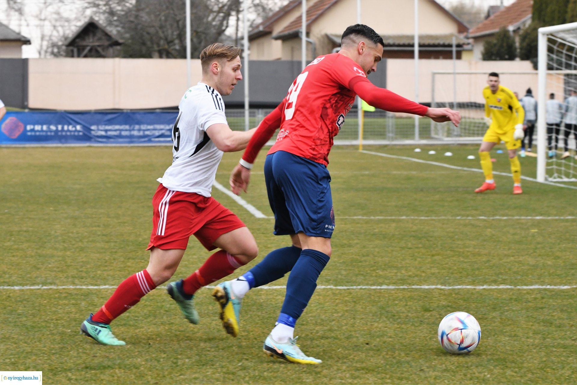 Nyíregyháza Spartacus - Pécsi MFC labdarúgó mérkőzés 2023. tavasz