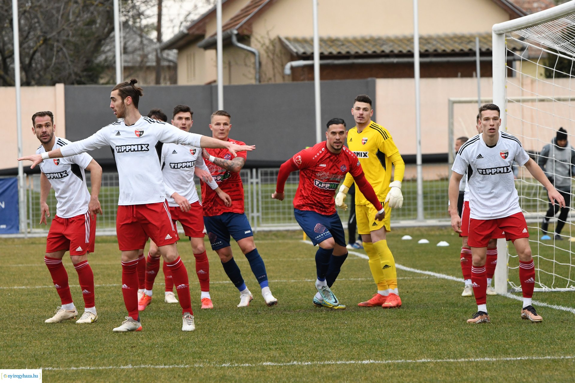 Nyíregyháza Spartacus - Pécsi MFC labdarúgó mérkőzés 2023. tavasz