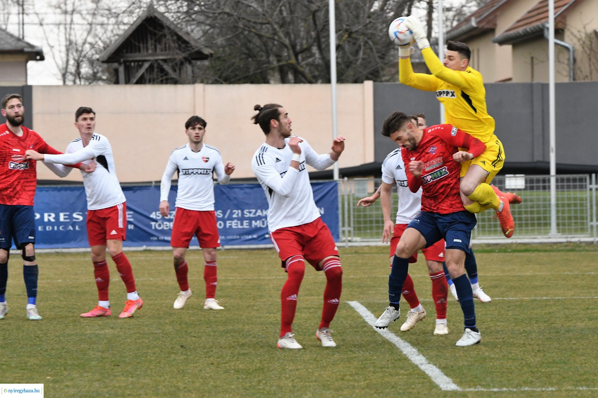 Nyíregyháza Spartacus - Pécsi MFC labdarúgó mérkőzés 2023. tavasz