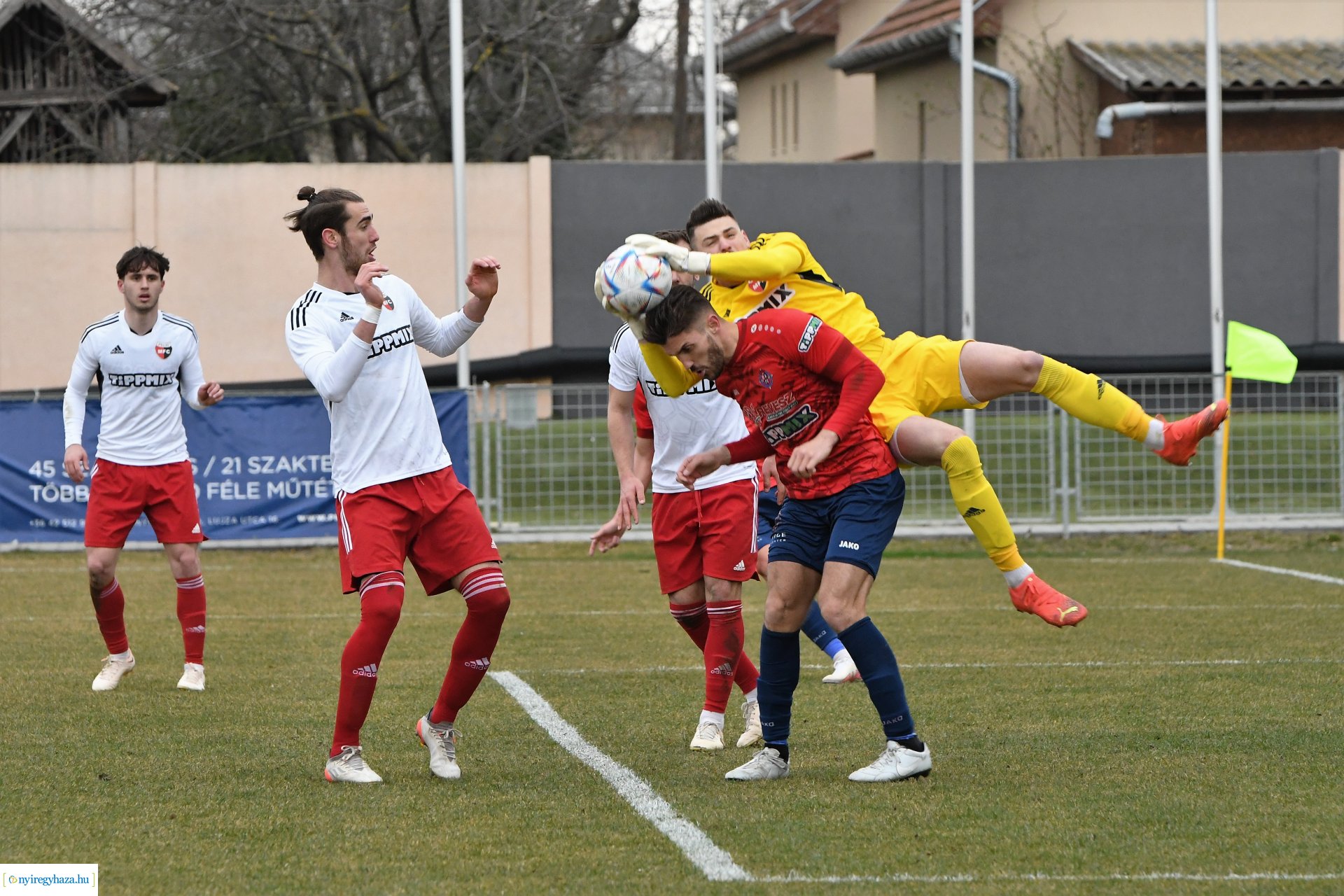 Nyíregyháza Spartacus - Pécsi MFC labdarúgó mérkőzés 2023. tavasz