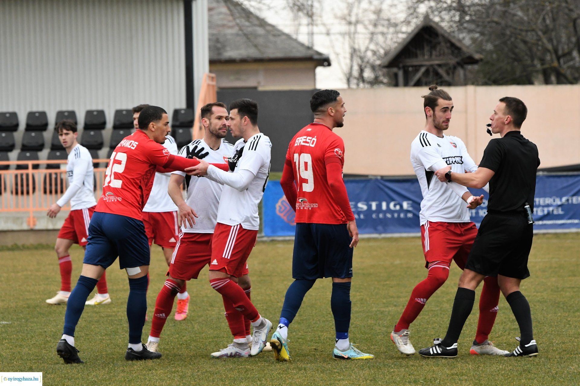 Nyíregyháza Spartacus - Pécsi MFC labdarúgó mérkőzés 2023. tavasz