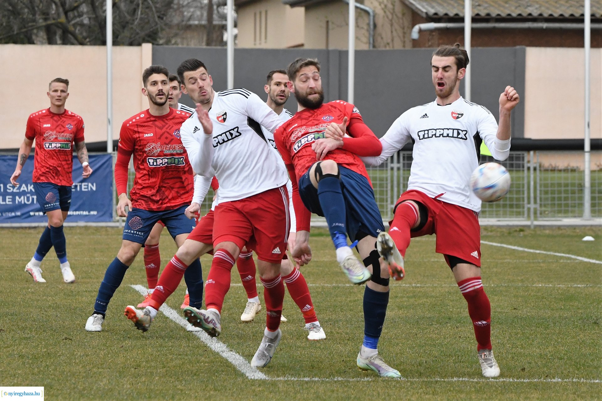 Nyíregyháza Spartacus - Pécsi MFC labdarúgó mérkőzés 2023. tavasz