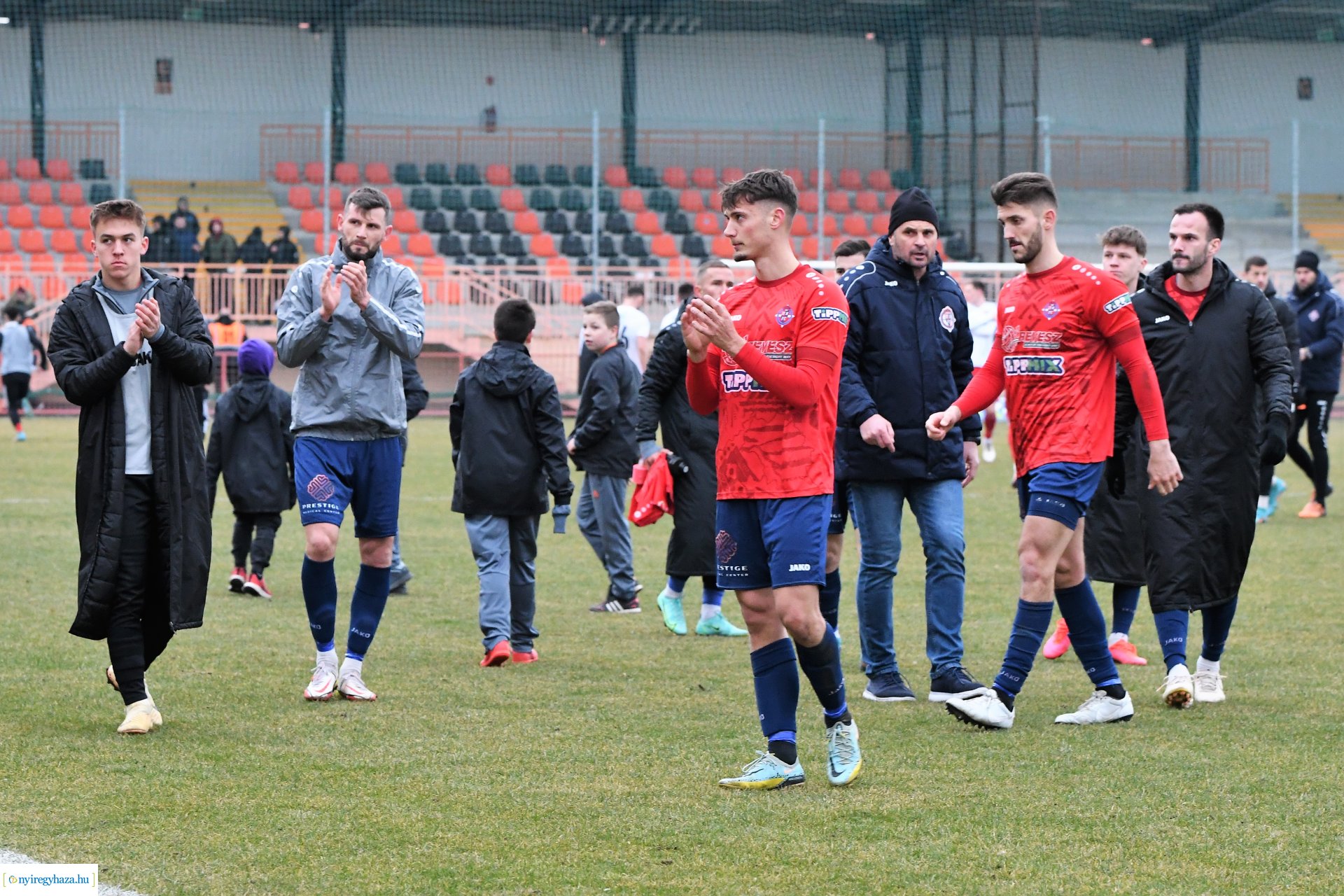 Nyíregyháza Spartacus - Pécsi MFC labdarúgó mérkőzés 2023. tavasz