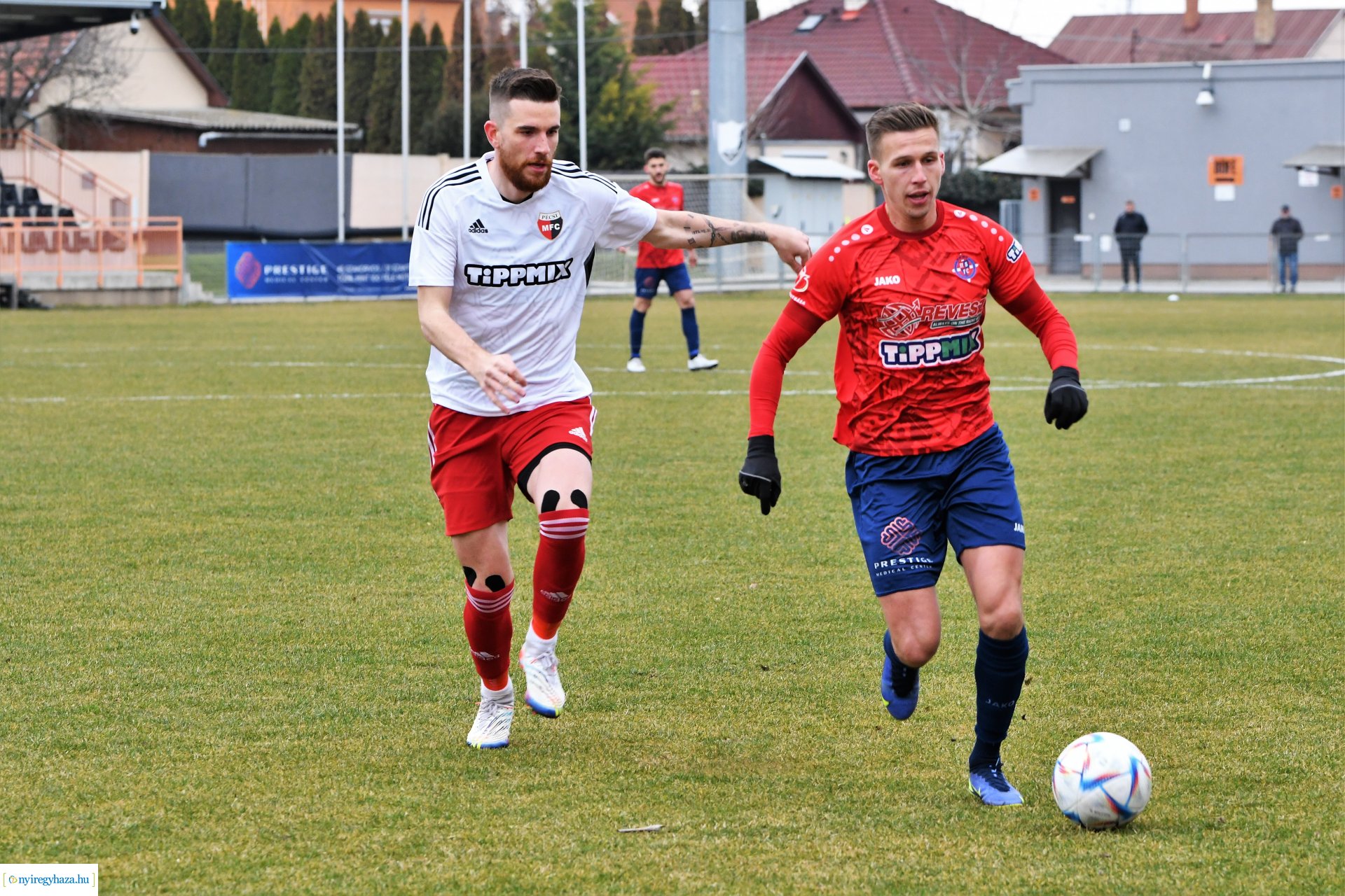 Nyíregyháza Spartacus - Pécsi MFC labdarúgó mérkőzés 2023. tavasz