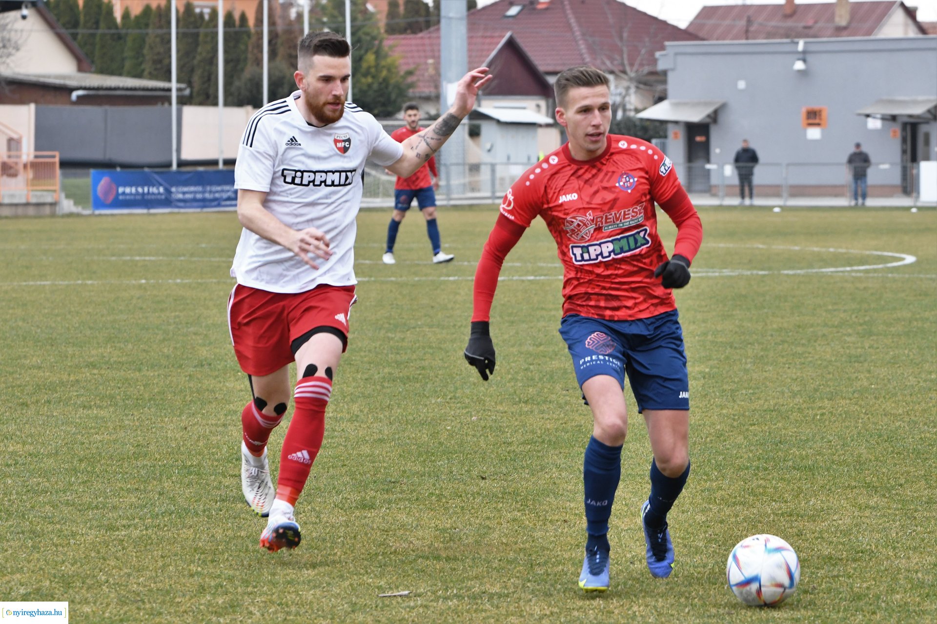 Nyíregyháza Spartacus - Pécsi MFC labdarúgó mérkőzés 2023. tavasz