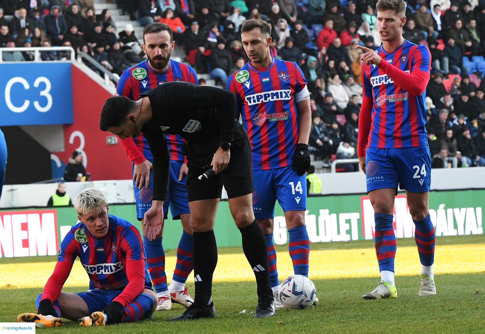 Nyíregyháza Spartacus - Puskás Akadémia labdarúgó mérkőzés 2024. ősz