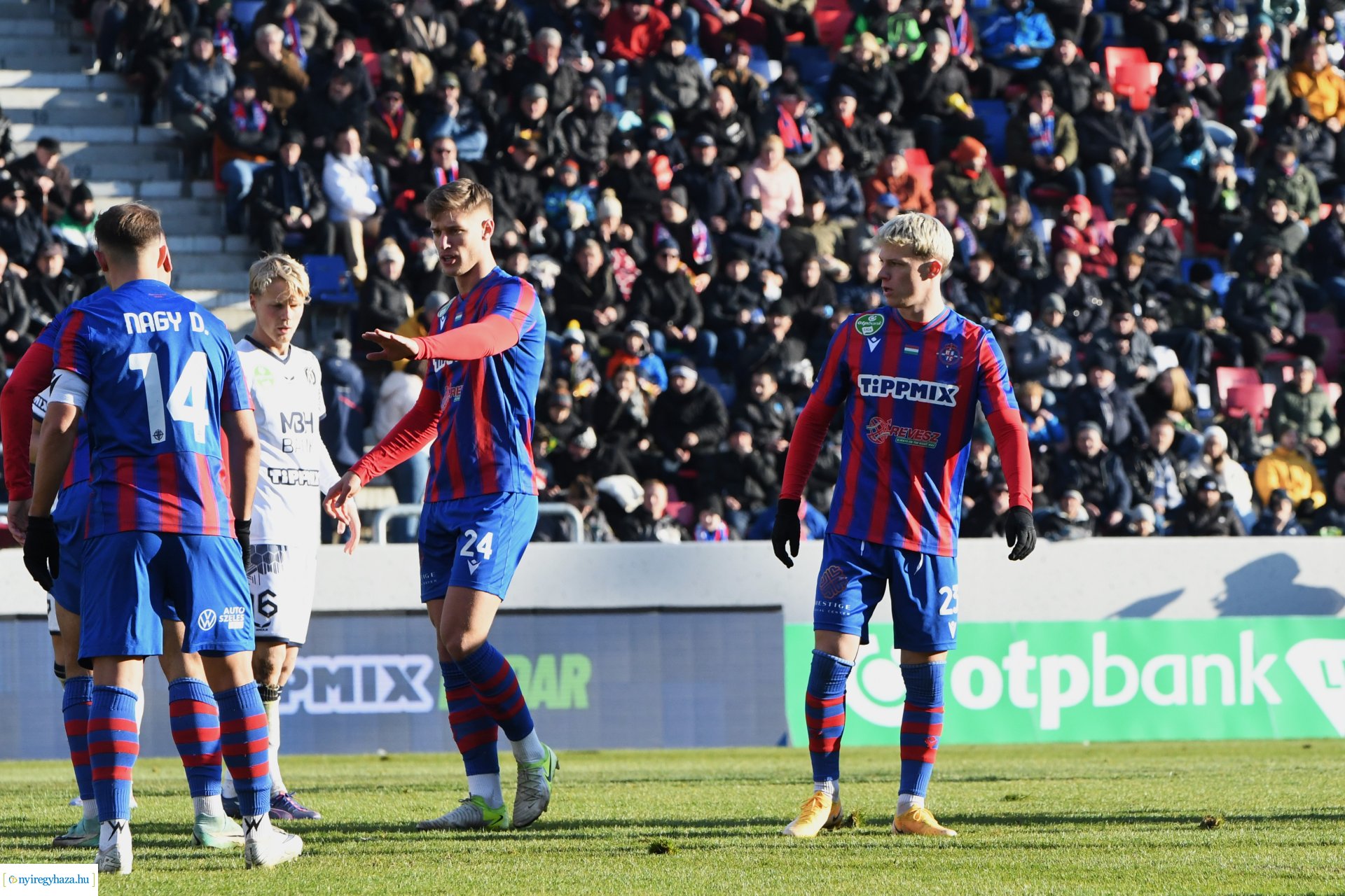 Nyíregyháza Spartacus - Puskás Akadémia labdarúgó mérkőzés 2024. ősz