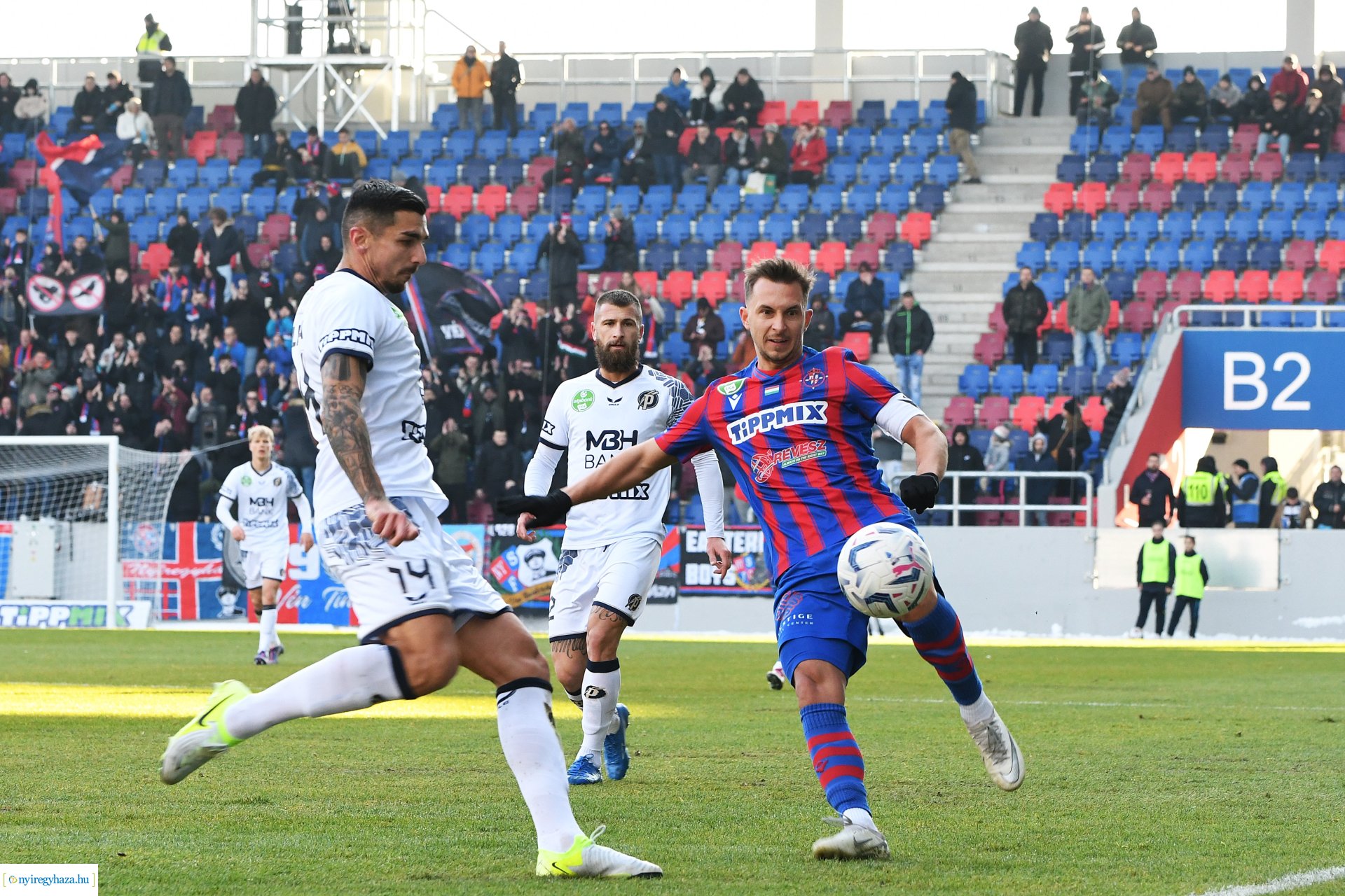 Nyíregyháza Spartacus - Puskás Akadémia labdarúgó mérkőzés 2024. ősz