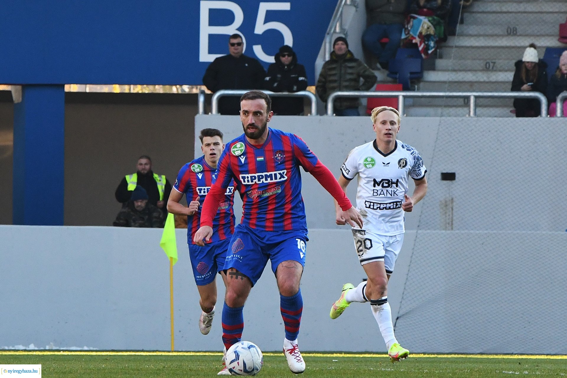 Nyíregyháza Spartacus - Puskás Akadémia labdarúgó mérkőzés 2024. ősz