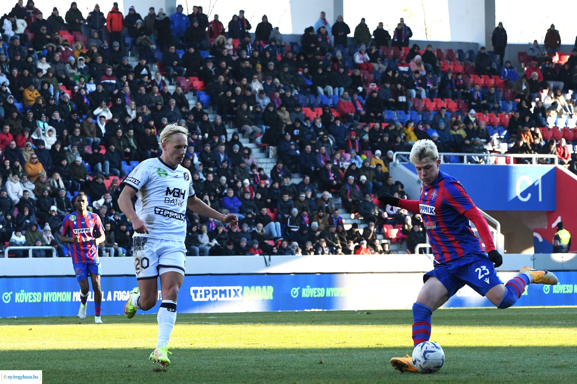 Nyíregyháza Spartacus - Puskás Akadémia labdarúgó mérkőzés 2024. ősz