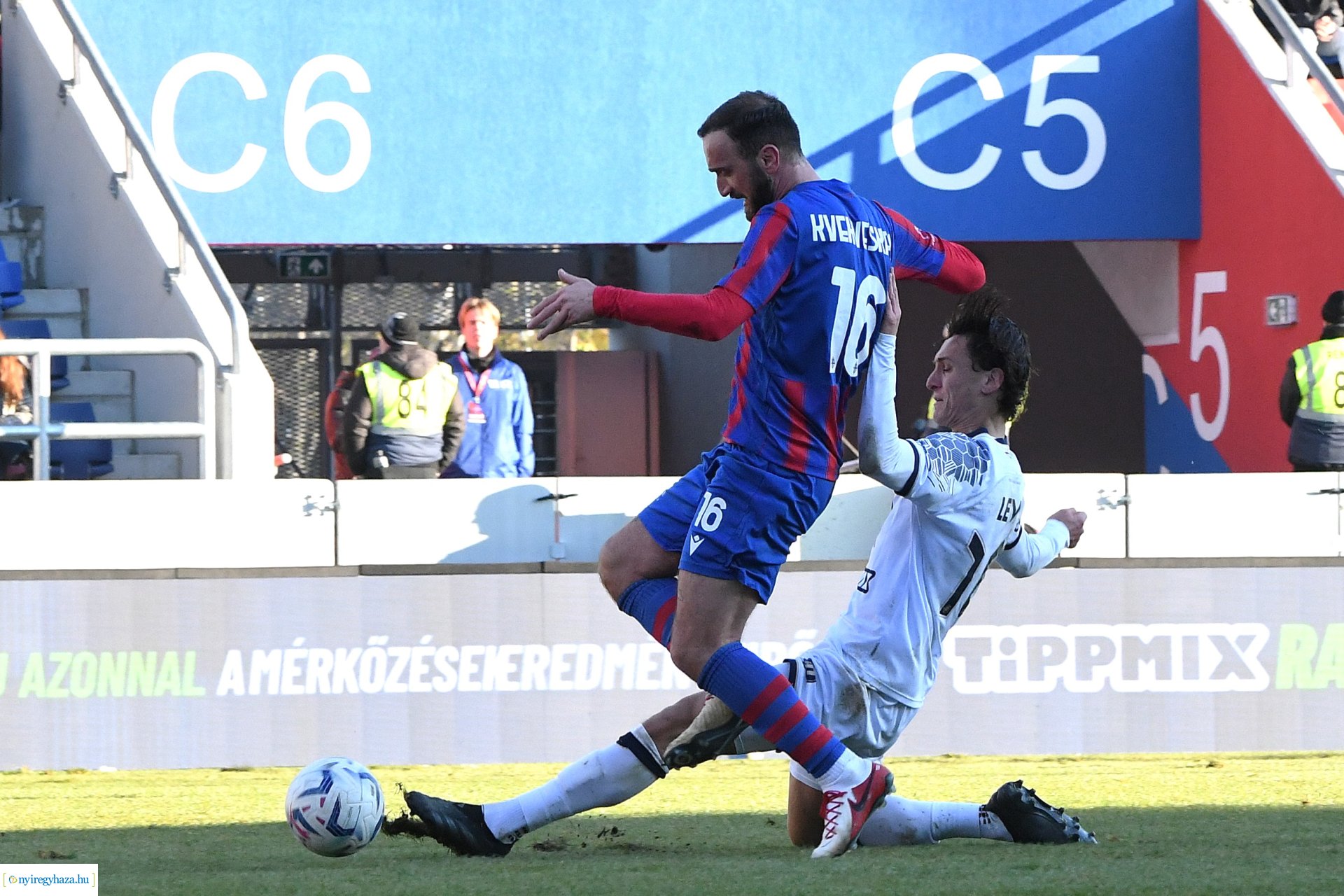 Nyíregyháza Spartacus - Puskás Akadémia labdarúgó mérkőzés 2024. ősz