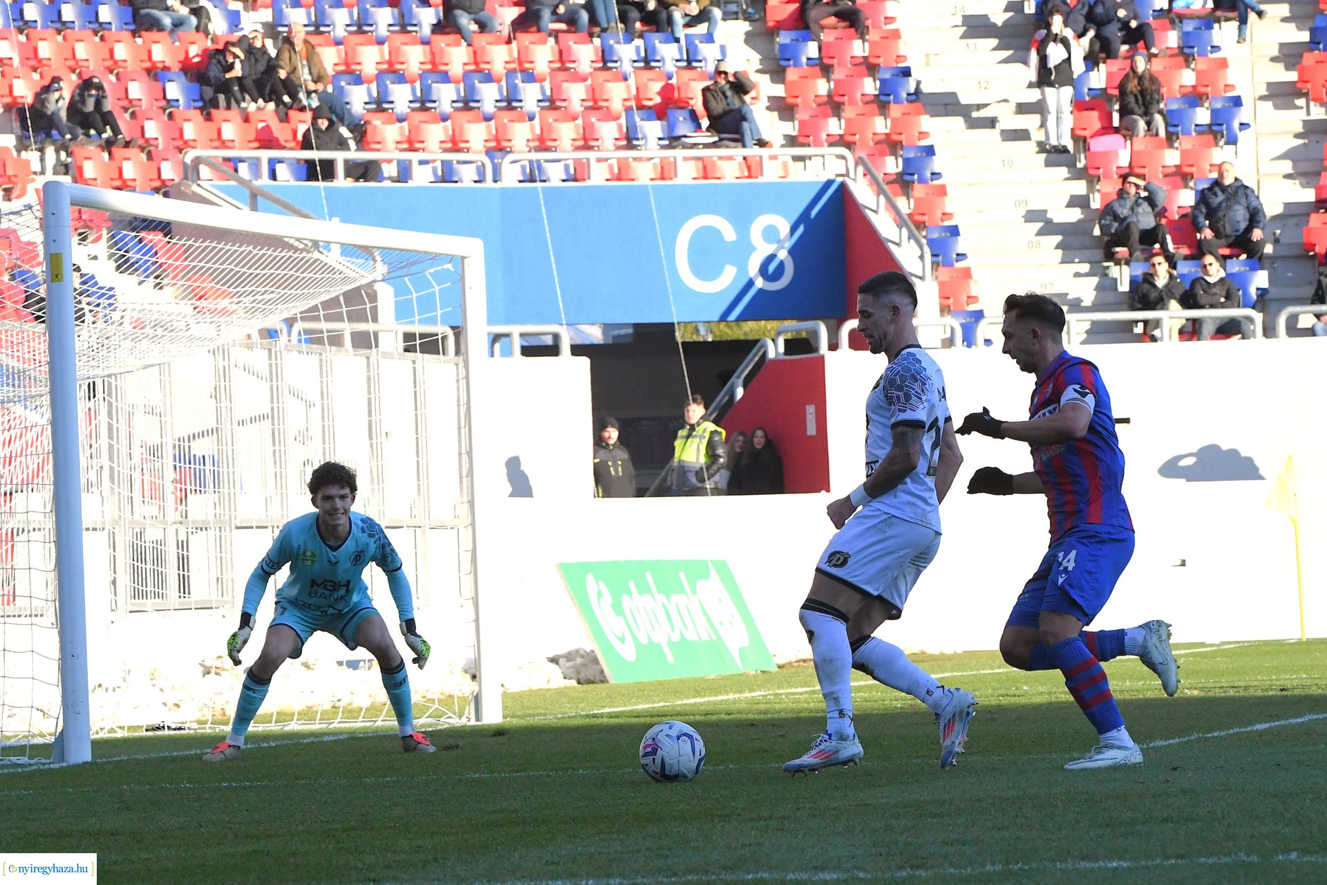 Nyíregyháza Spartacus - Puskás Akadémia labdarúgó mérkőzés 2024. ősz