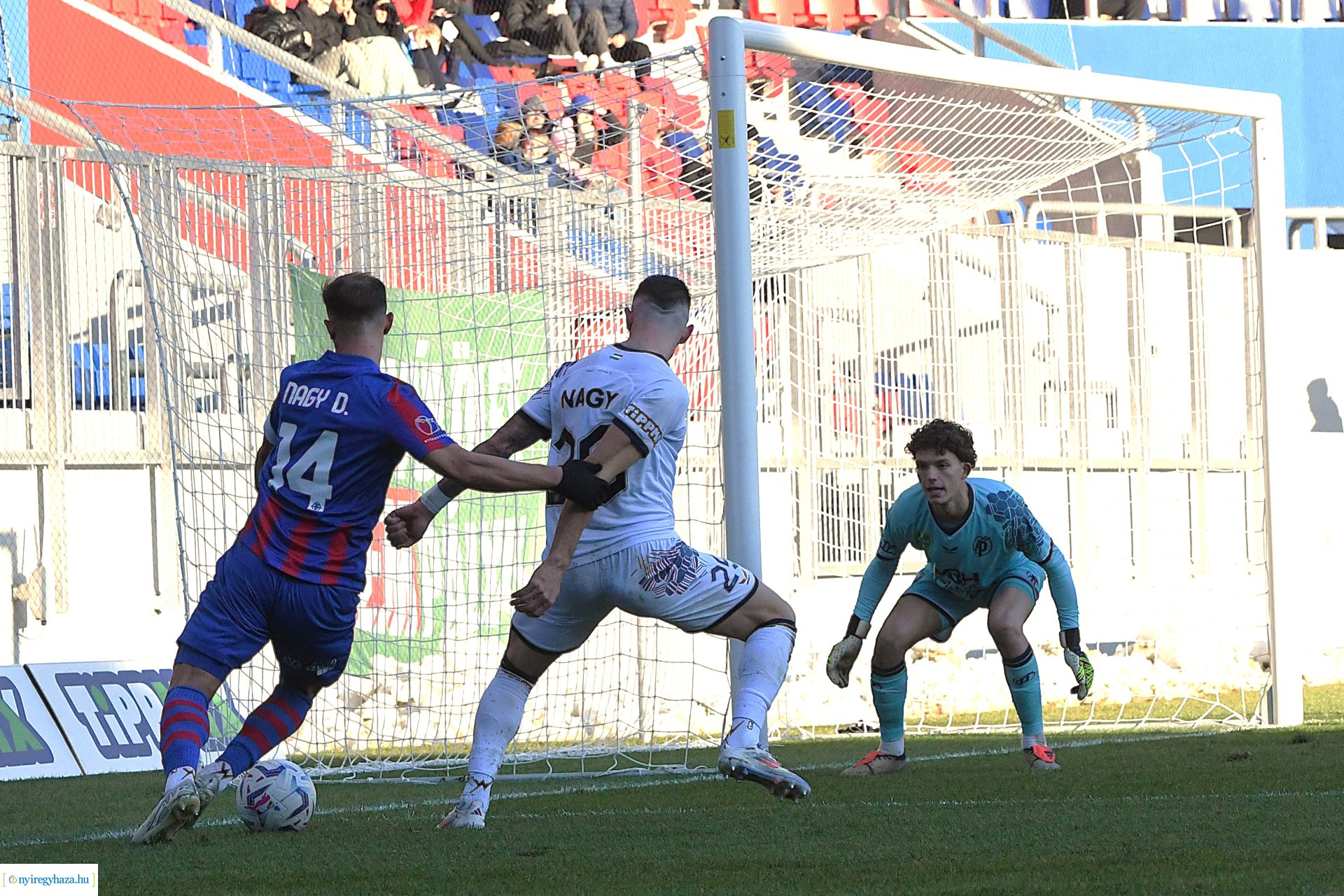 Nyíregyháza Spartacus - Puskás Akadémia labdarúgó mérkőzés 2024. ősz
