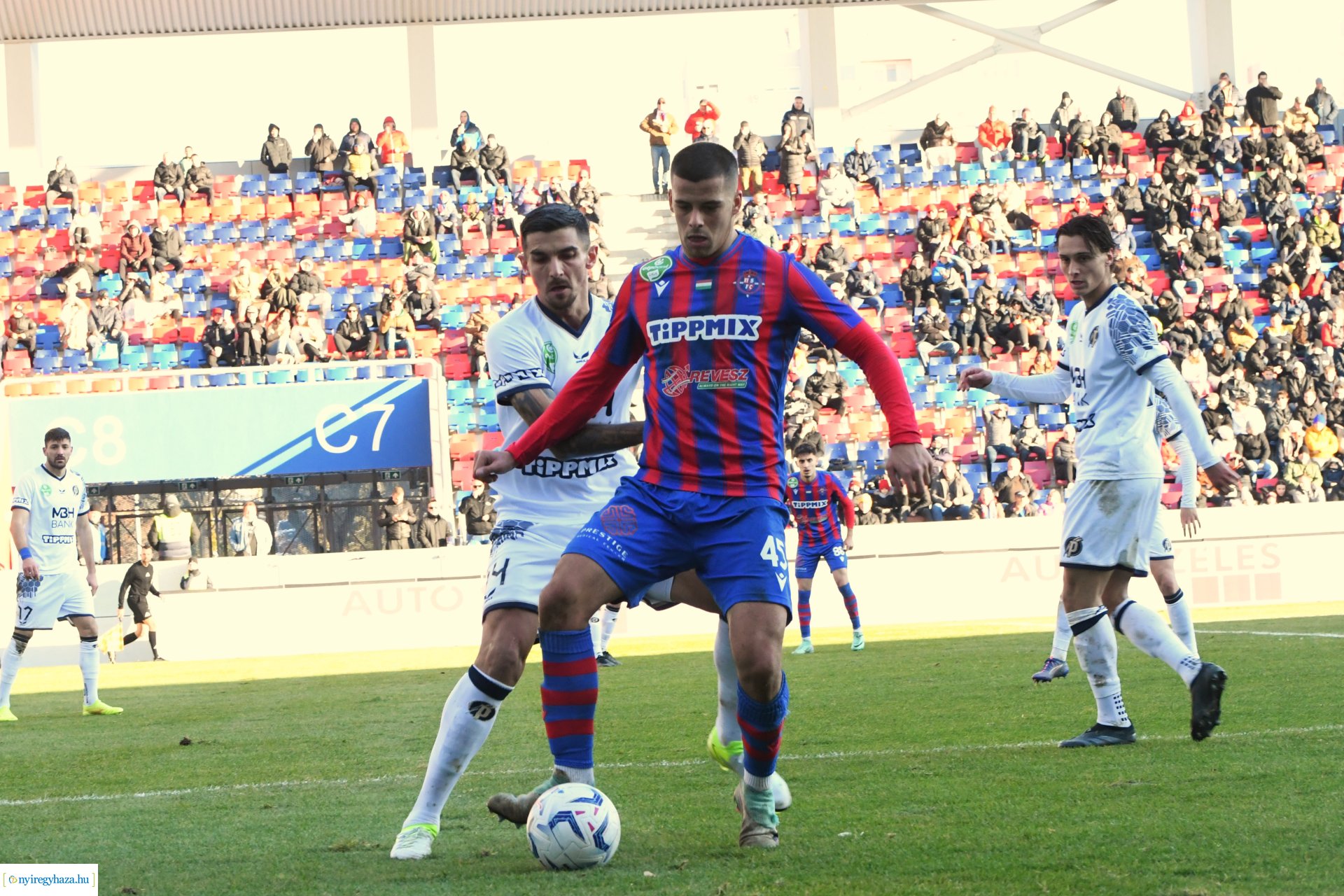 Nyíregyháza Spartacus - Puskás Akadémia labdarúgó mérkőzés 2024. ősz