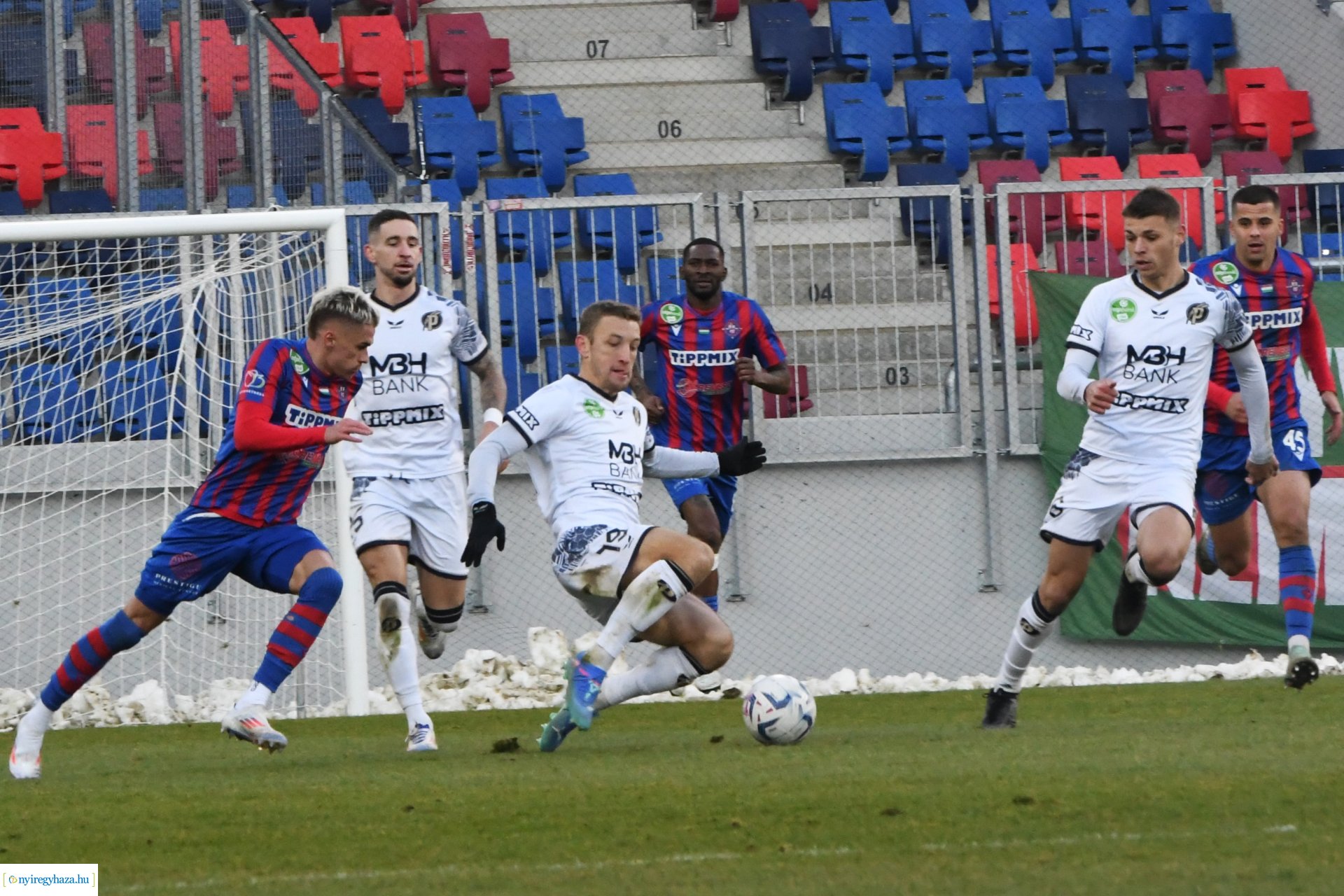 Nyíregyháza Spartacus - Puskás Akadémia labdarúgó mérkőzés 2024. ősz