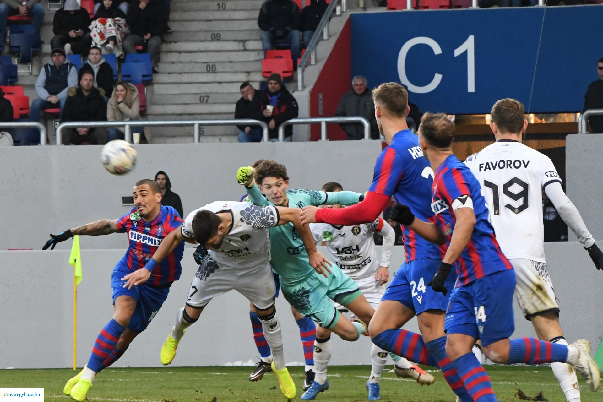 Nyíregyháza Spartacus - Puskás Akadémia labdarúgó mérkőzés 2024. ősz