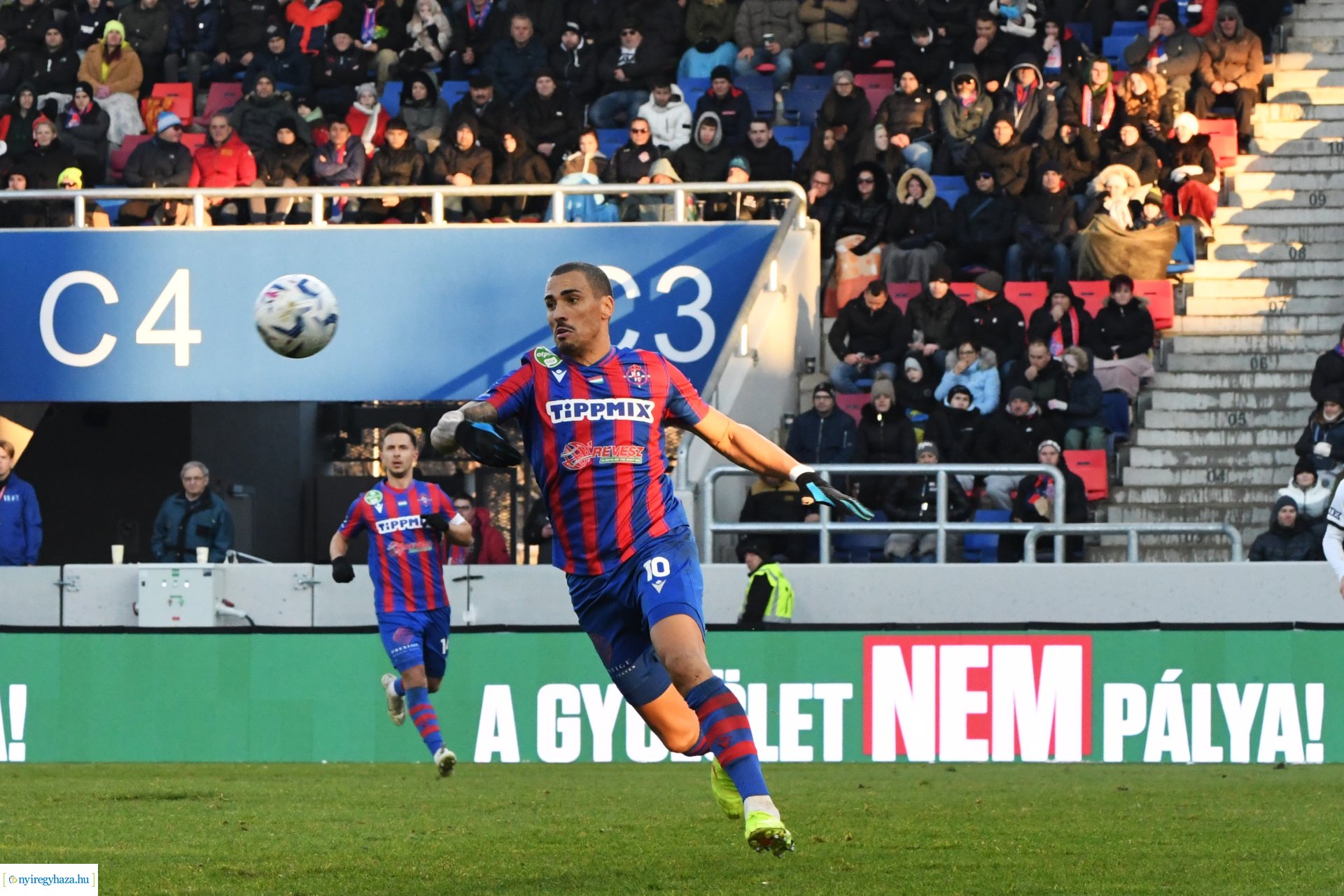 Nyíregyháza Spartacus - Puskás Akadémia labdarúgó mérkőzés 2024. ősz