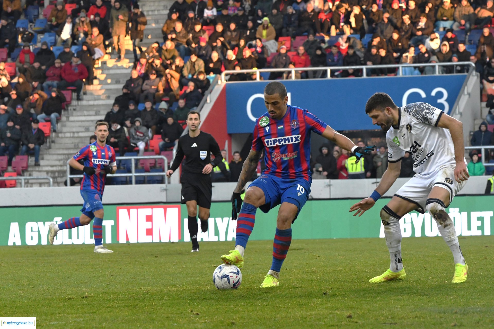 Nyíregyháza Spartacus - Puskás Akadémia labdarúgó mérkőzés 2024. ősz