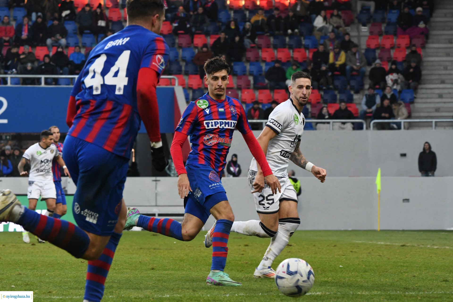 Nyíregyháza Spartacus - Puskás Akadémia labdarúgó mérkőzés 2024. ősz
