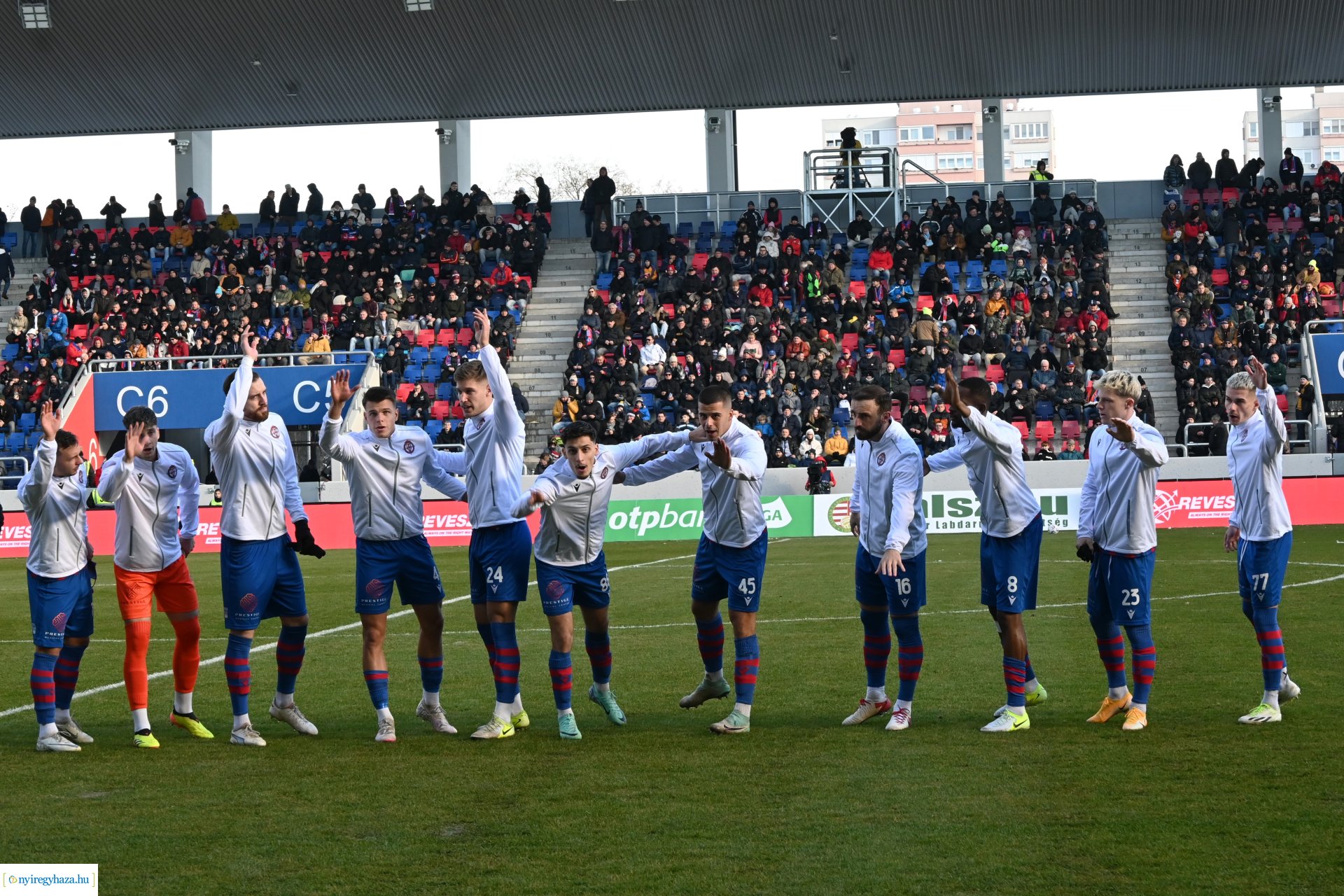 Nyíregyháza Spartacus - Puskás Akadémia labdarúgó mérkőzés 2024. ősz