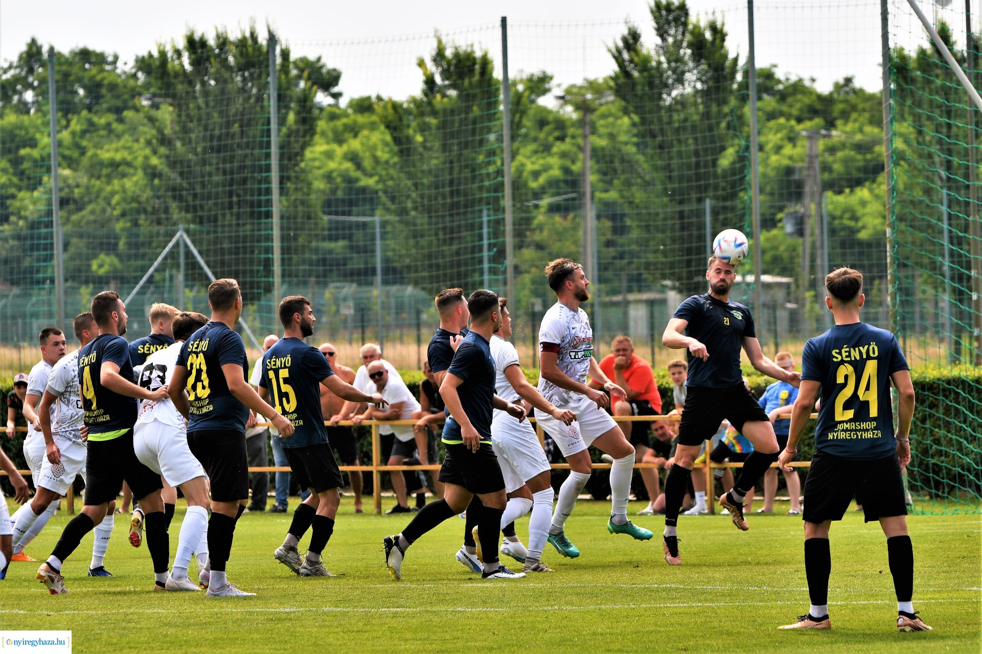 Nyíregyháza Spartacus - Sényő Carnifex felkészülési mérkőzés