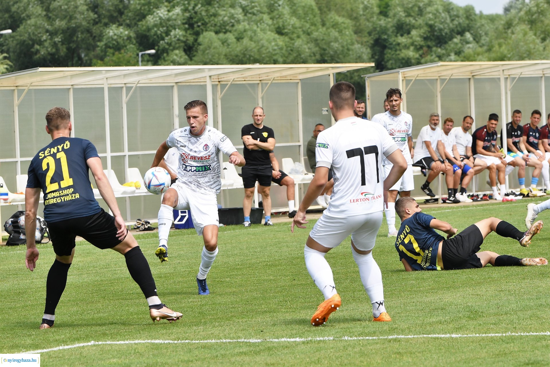 Nyíregyháza Spartacus - Sényő Carnifex felkészülési mérkőzés