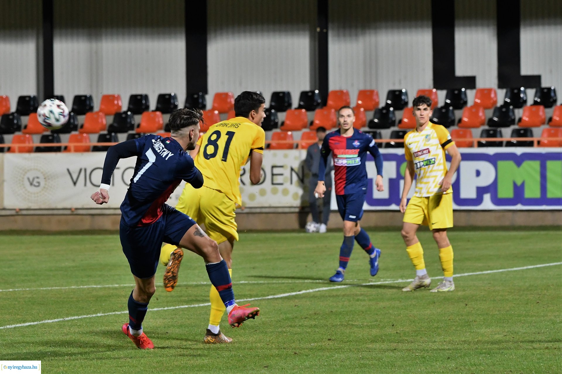 Nyíregyháza Spartacus - Siófok labdarúgó mérkőzés 2021. ősz