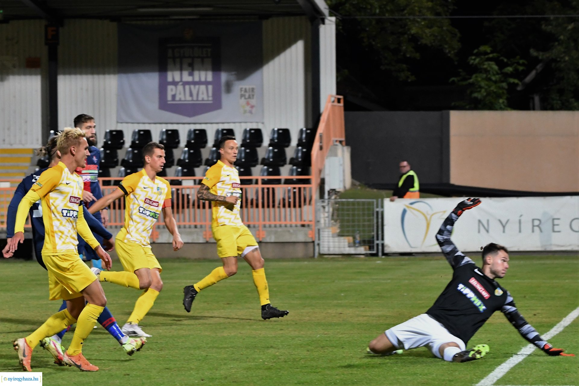 Nyíregyháza Spartacus - Siófok labdarúgó mérkőzés 2021. ősz