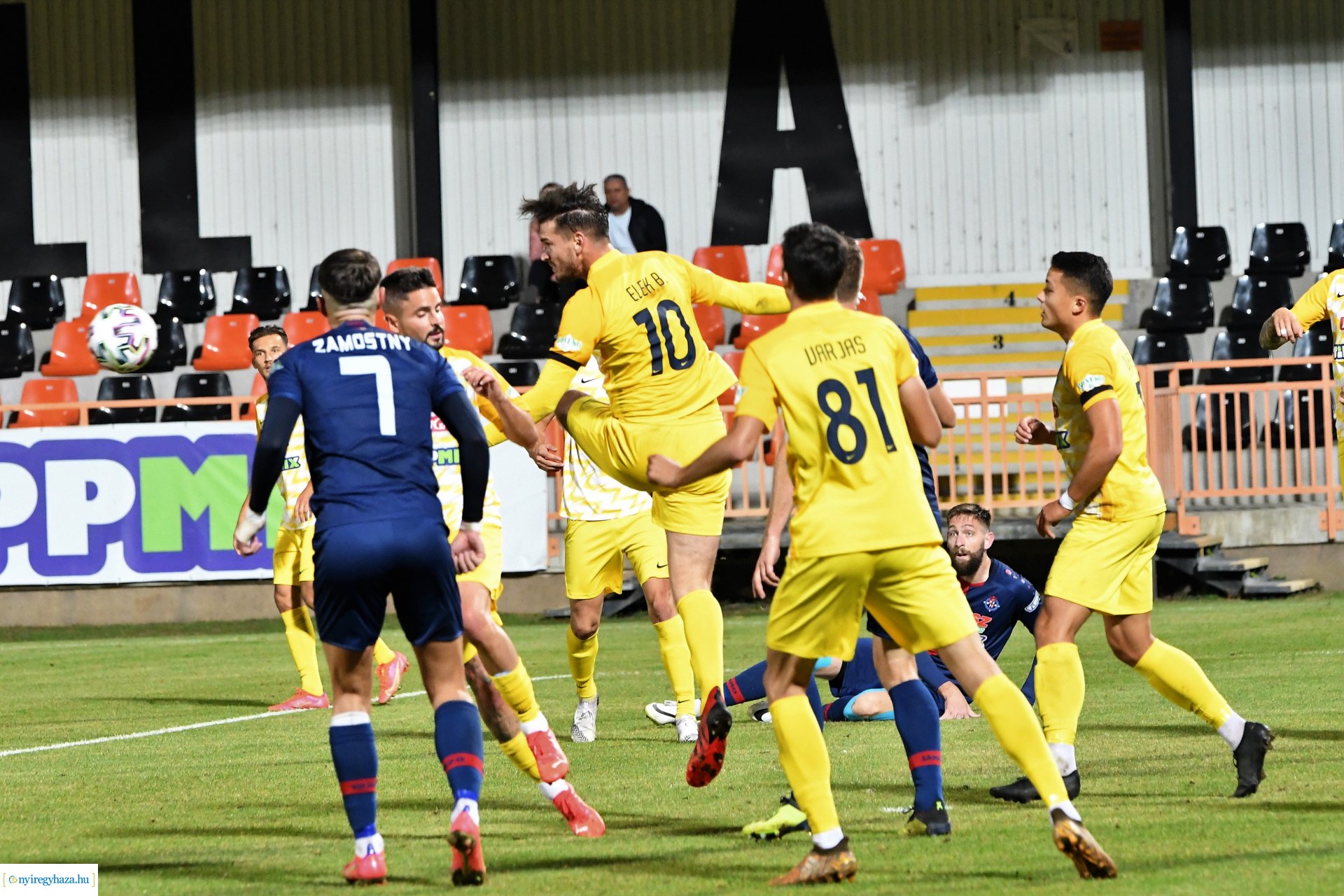 Nyíregyháza Spartacus - Siófok labdarúgó mérkőzés 2021. ősz