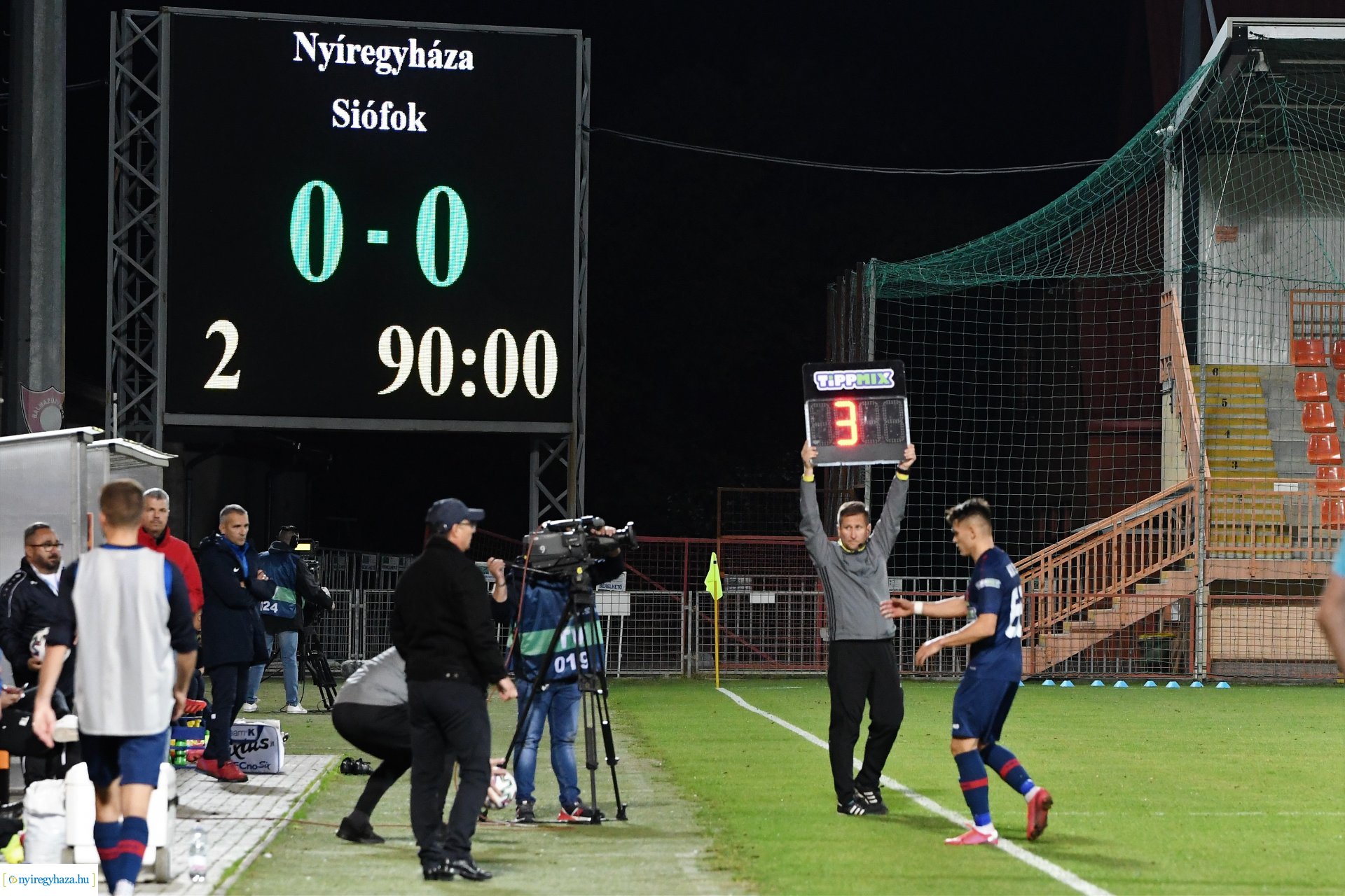 Nyíregyháza Spartacus - Siófok labdarúgó mérkőzés 2021. ősz