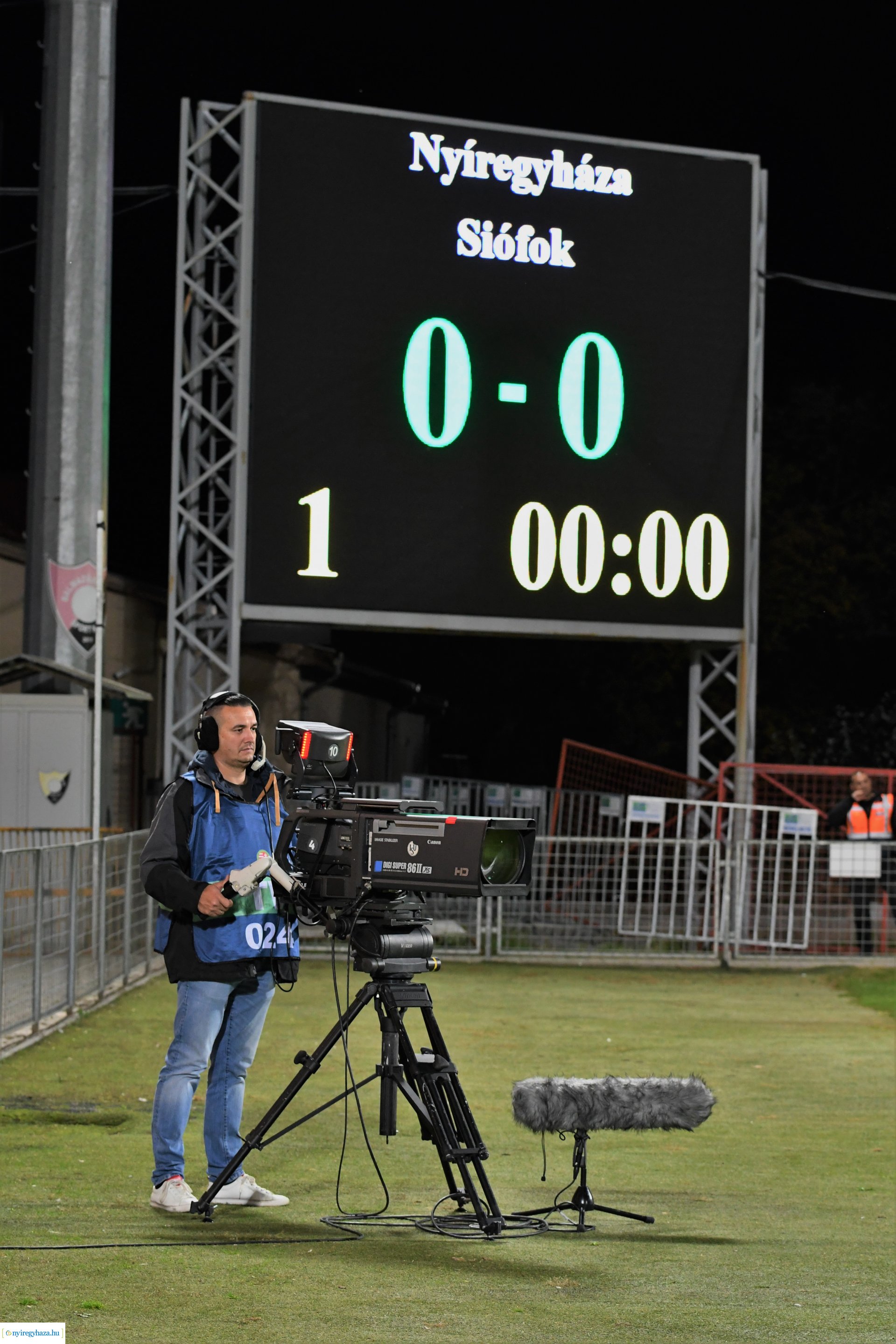 Nyíregyháza Spartacus-Siófok labdarúgó mérkőzés