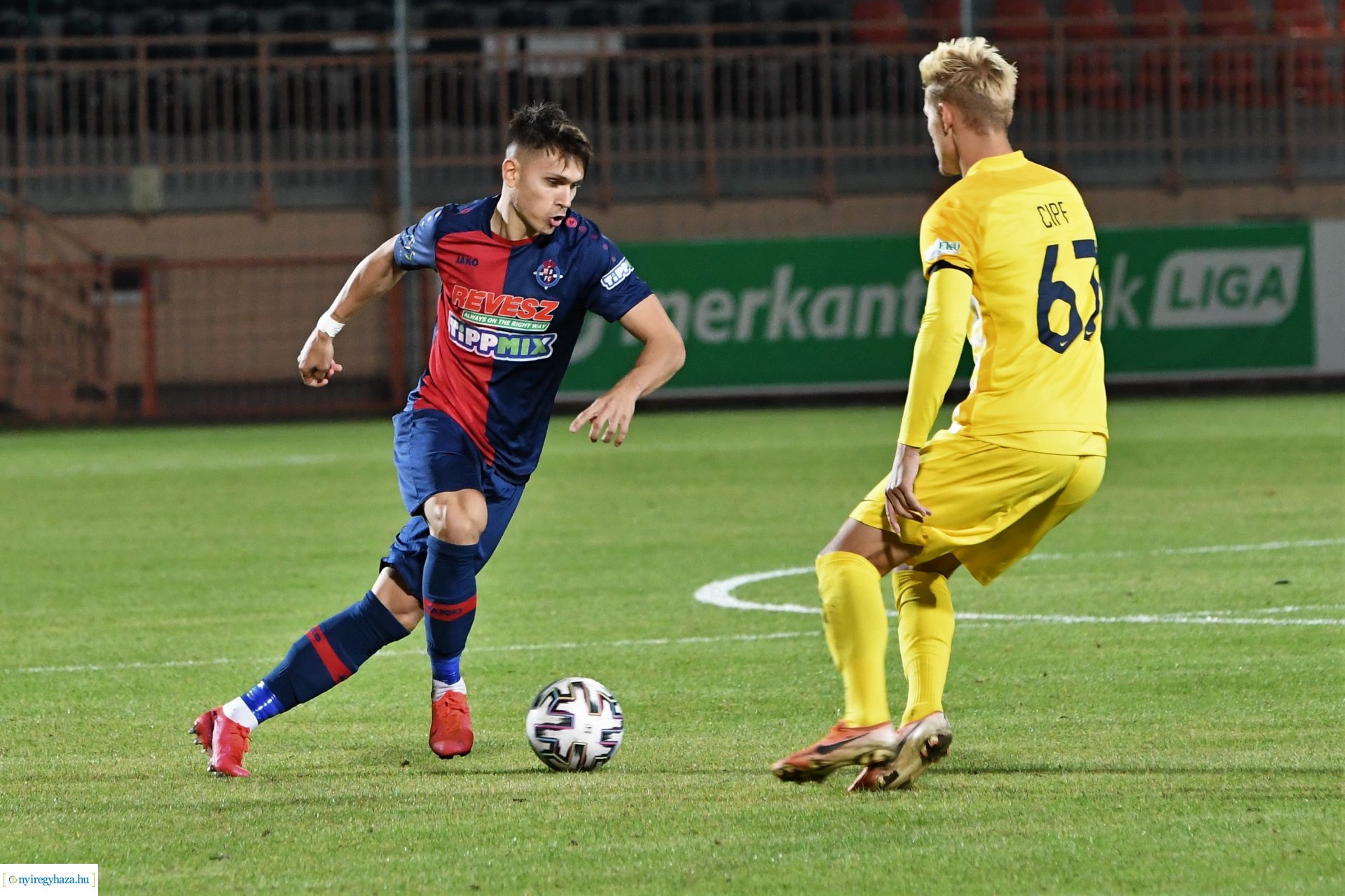 Nyíregyháza Spartacus-Siófok labdarúgó mérkőzés