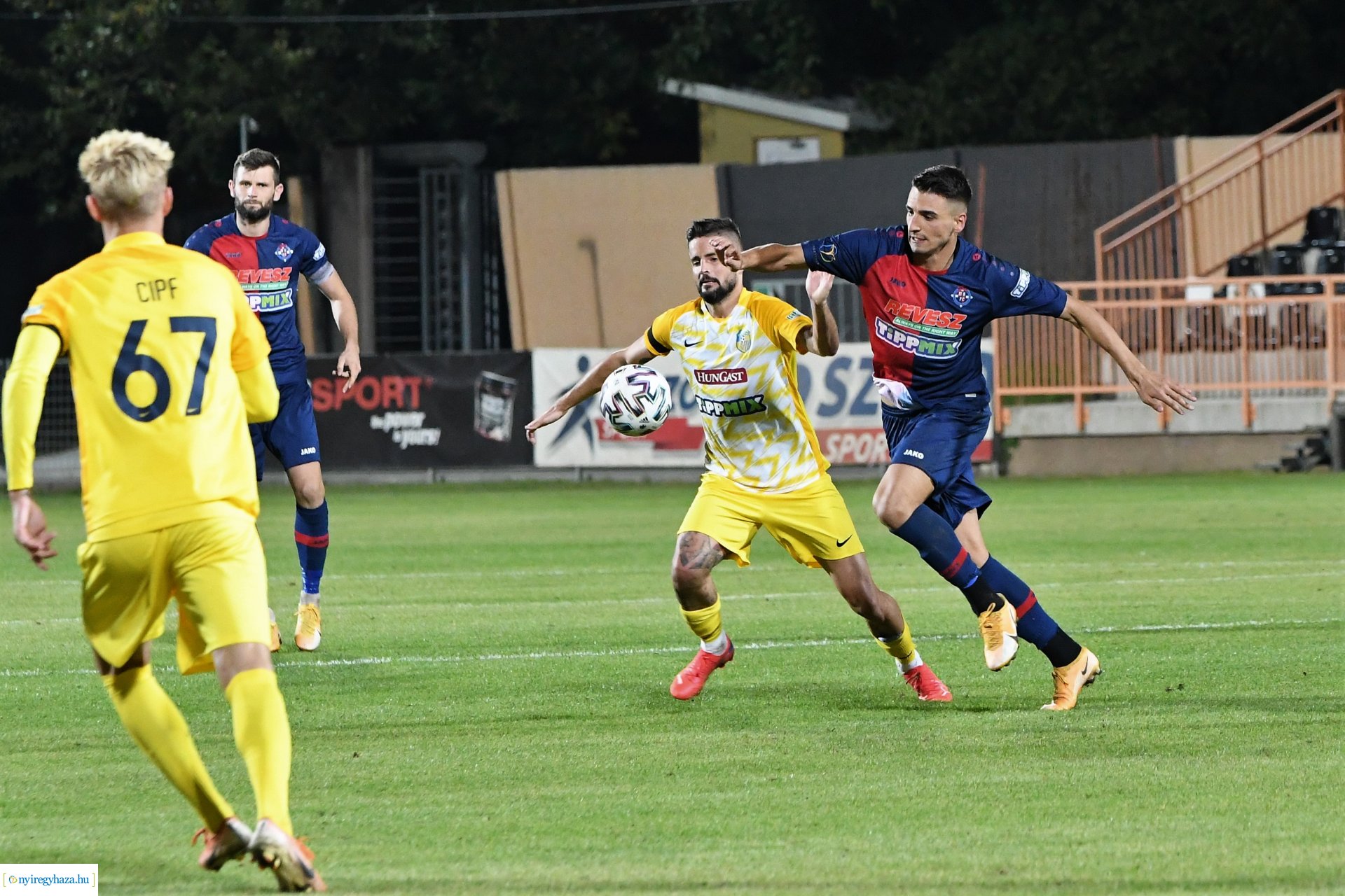 Nyíregyháza Spartacus-Siófok labdarúgó mérkőzés