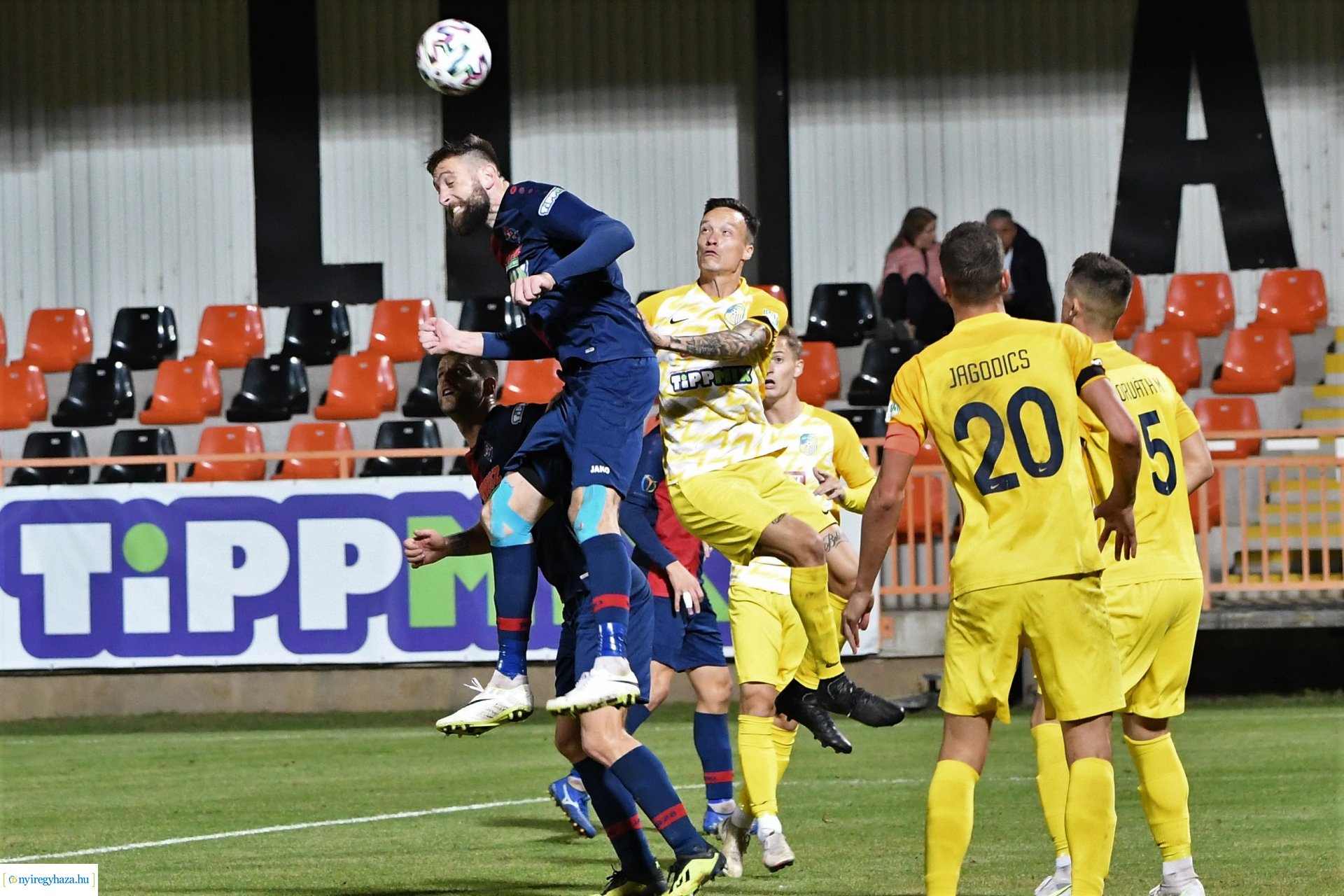 Nyíregyháza Spartacus-Siófok labdarúgó mérkőzés