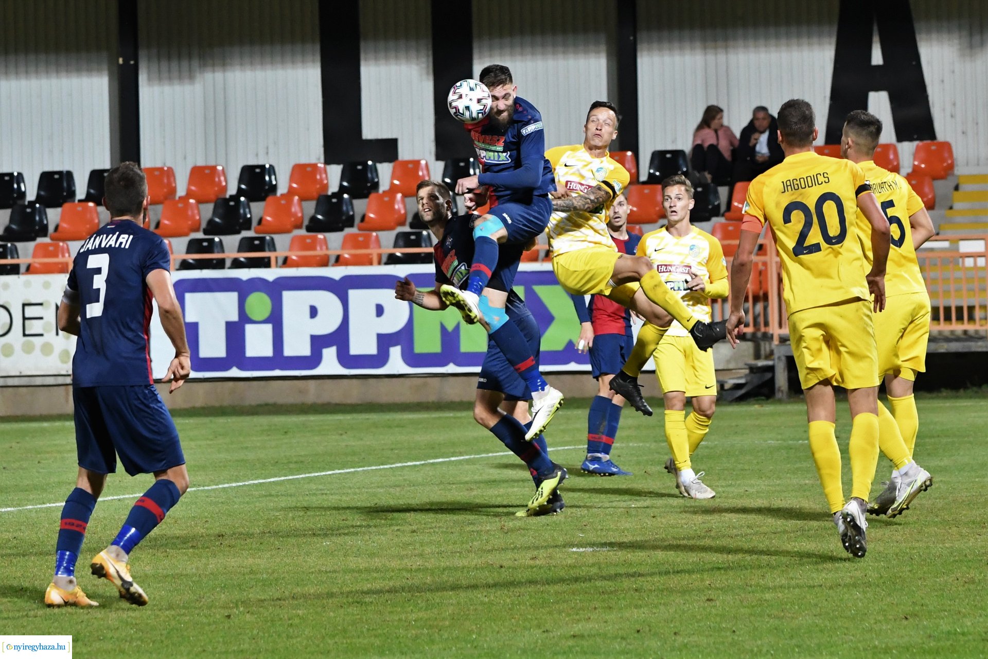 Nyíregyháza Spartacus-Siófok labdarúgó mérkőzés