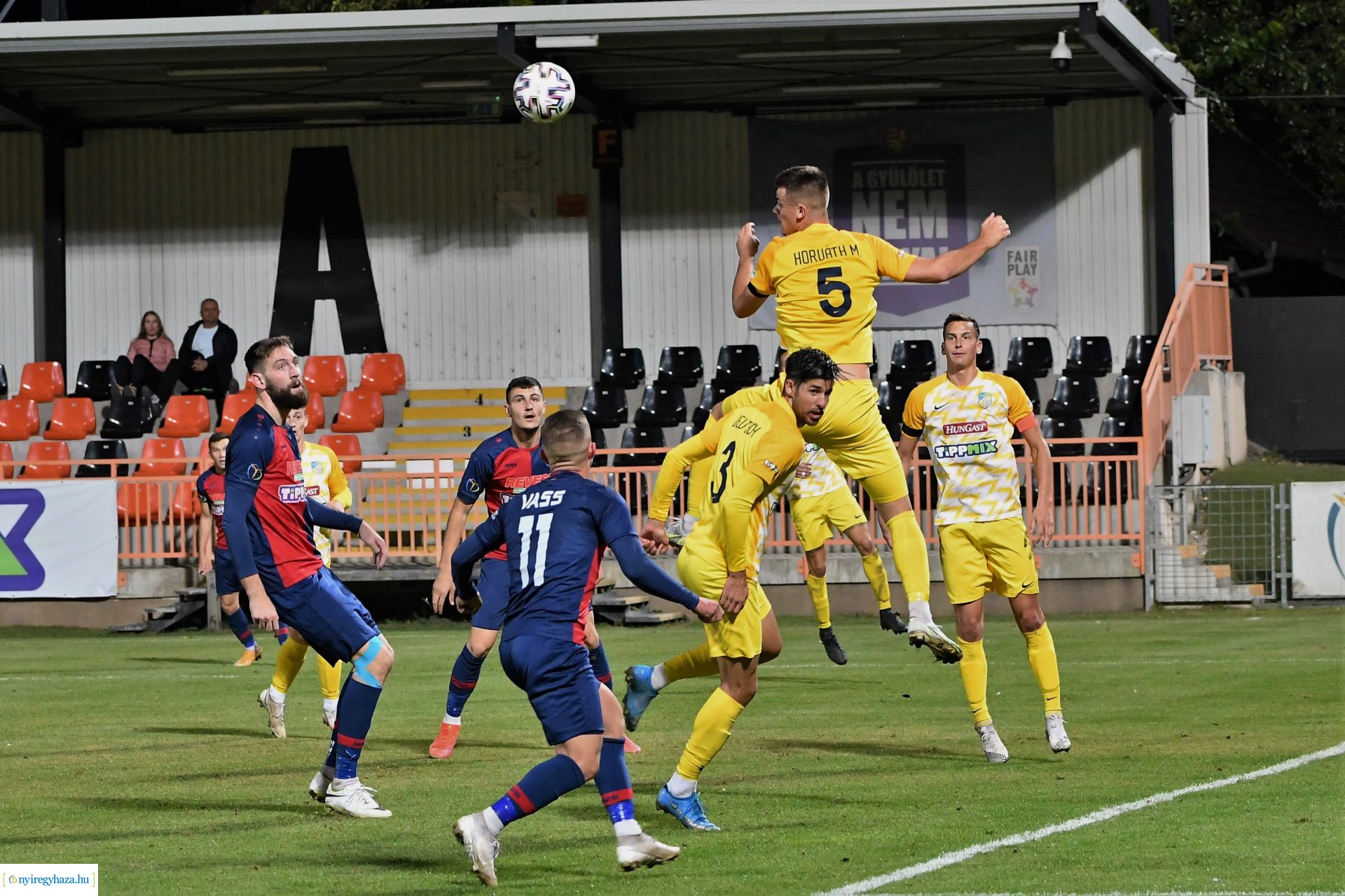 Nyíregyháza Spartacus-Siófok labdarúgó mérkőzés