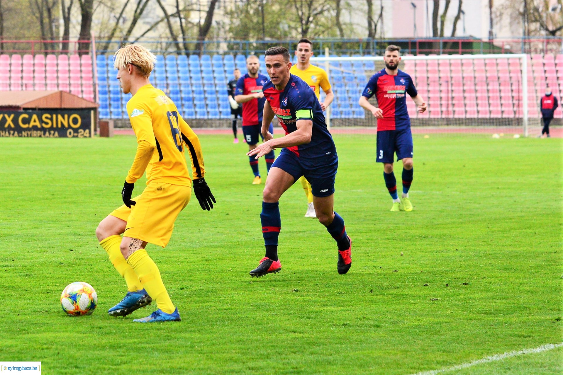 Nyíregyháza Spartacus-Siófok labdarúgó mérkőzés