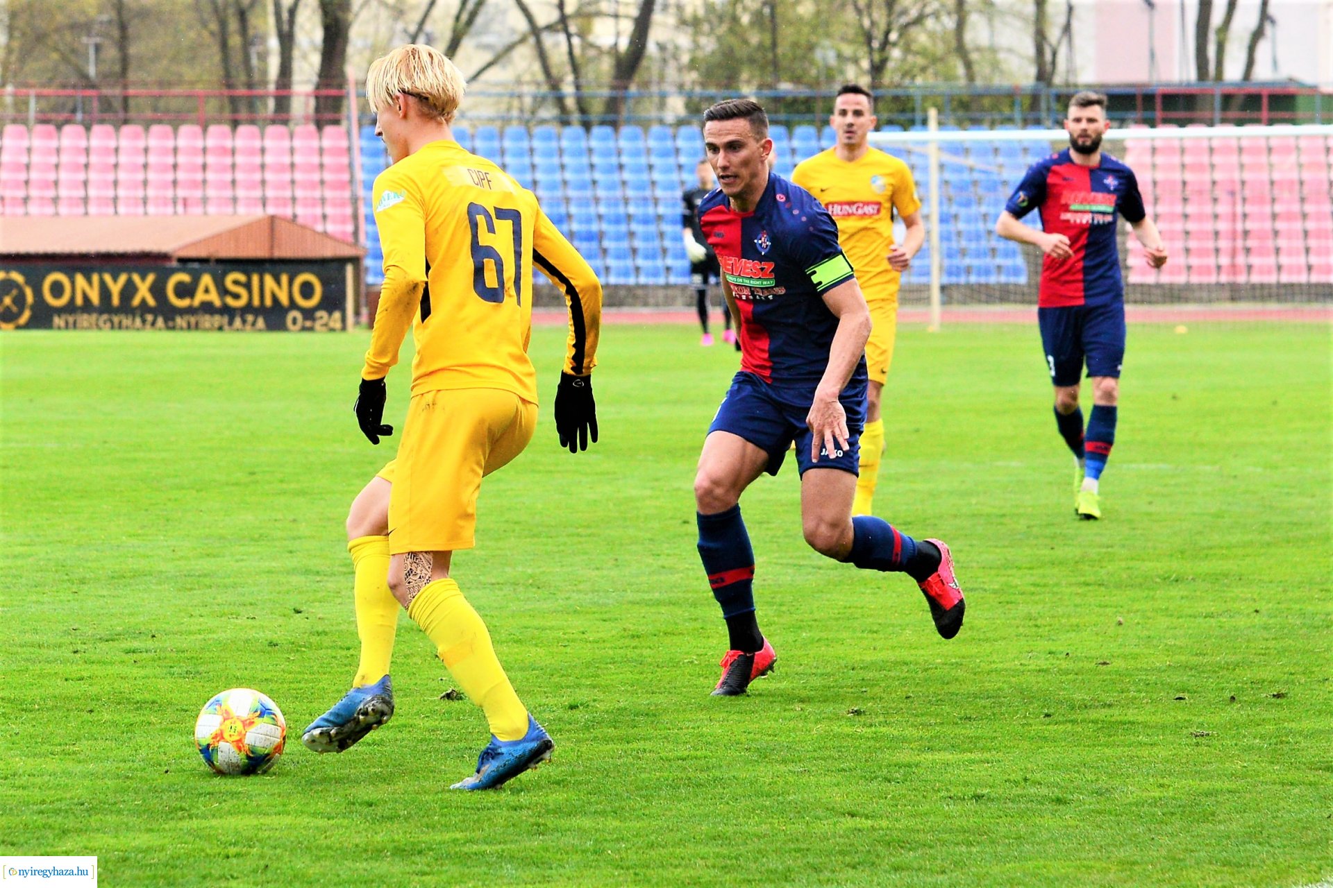 Nyíregyháza Spartacus-Siófok labdarúgó mérkőzés