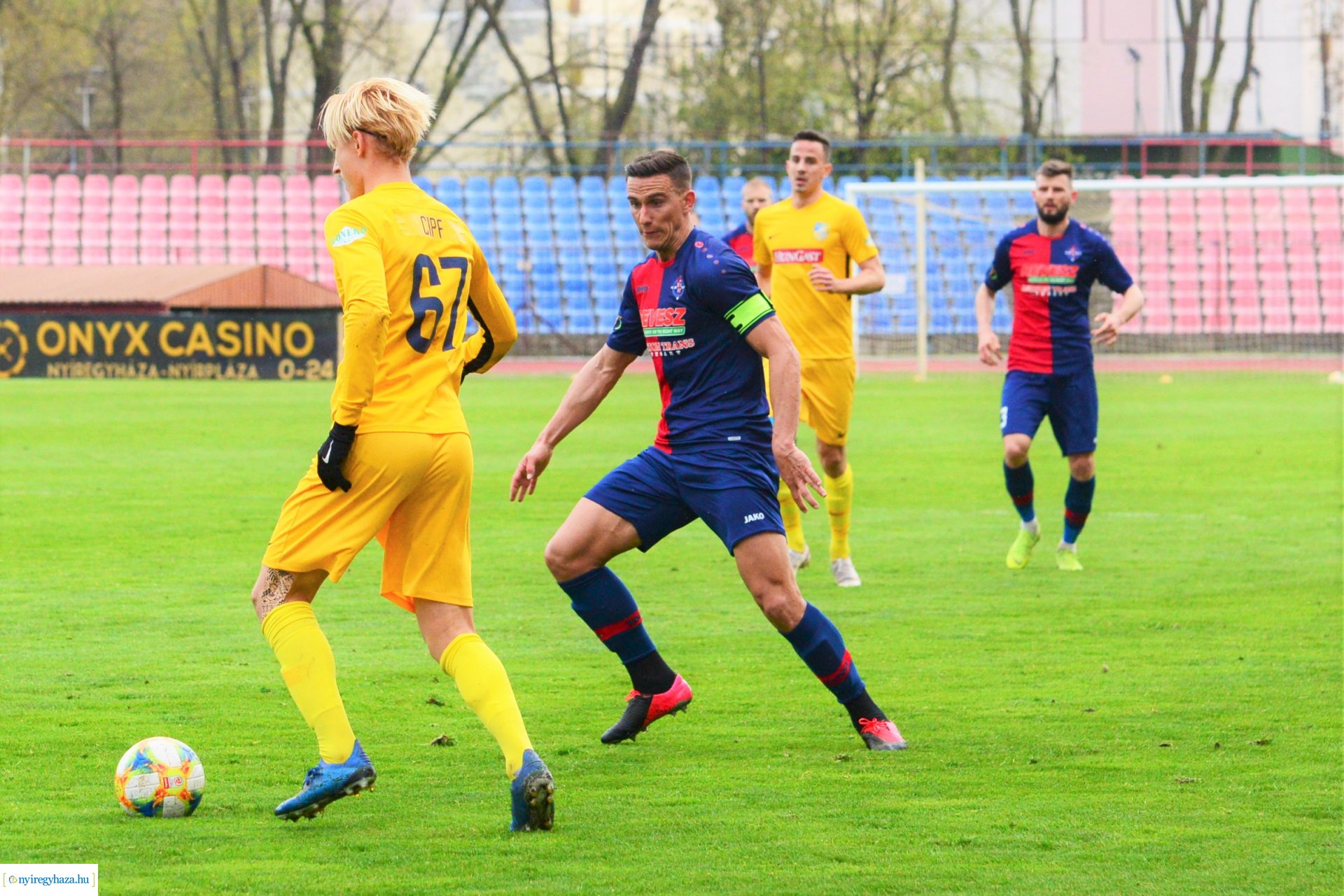 Nyíregyháza Spartacus-Siófok labdarúgó mérkőzés
