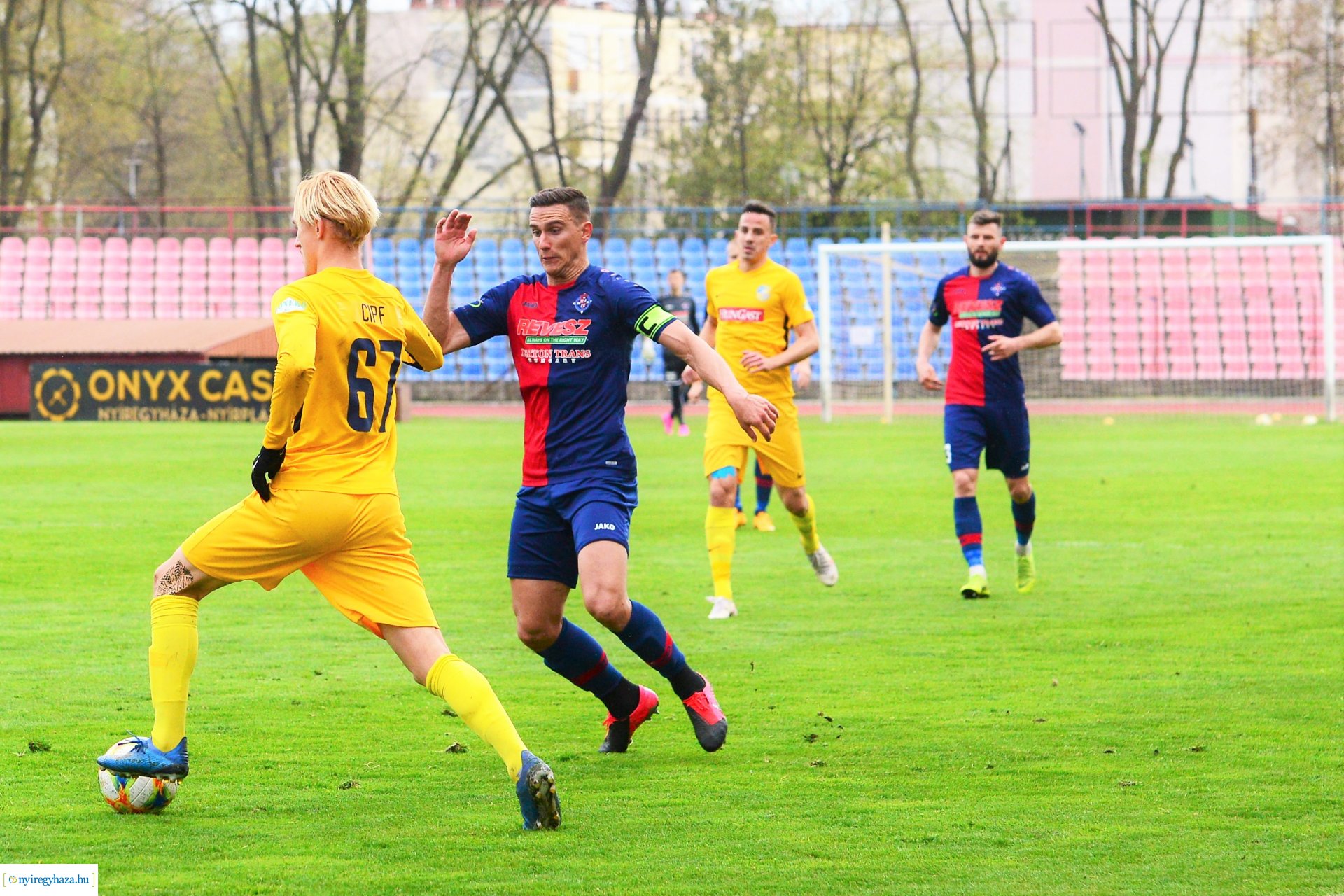 Nyíregyháza Spartacus-Siófok labdarúgó mérkőzés