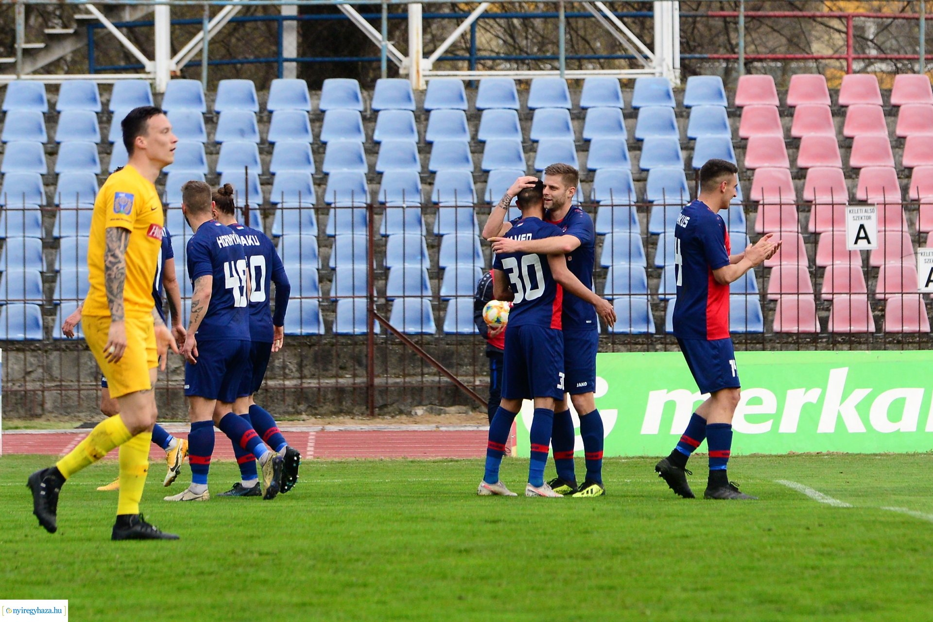 Nyíregyháza Spartacus-Siófok labdarúgó mérkőzés