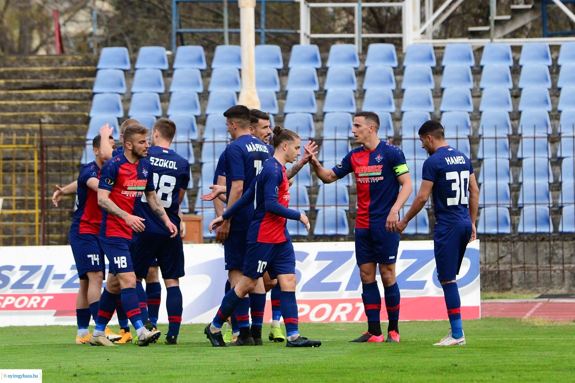 Nyíregyháza Spartacus-Siófok labdarúgó mérkőzés