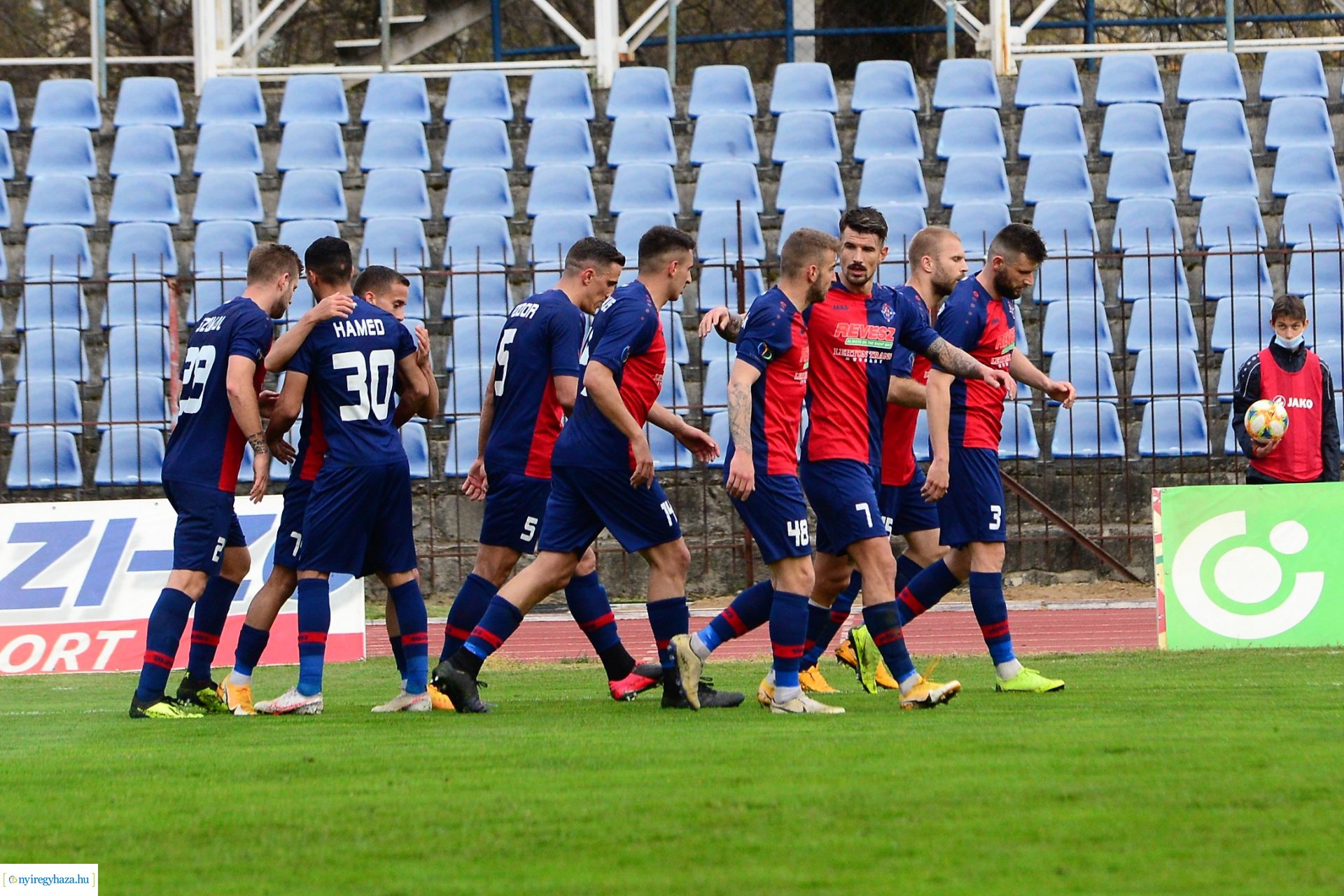 Nyíregyháza Spartacus-Siófok labdarúgó mérkőzés