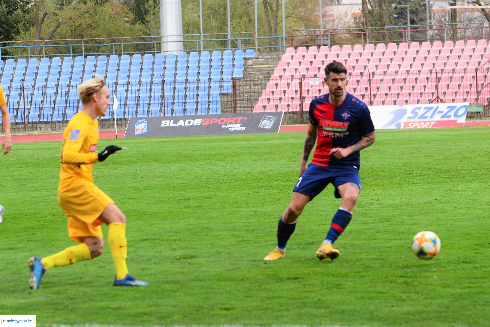 Nyíregyháza Spartacus-Siófok labdarúgó mérkőzés