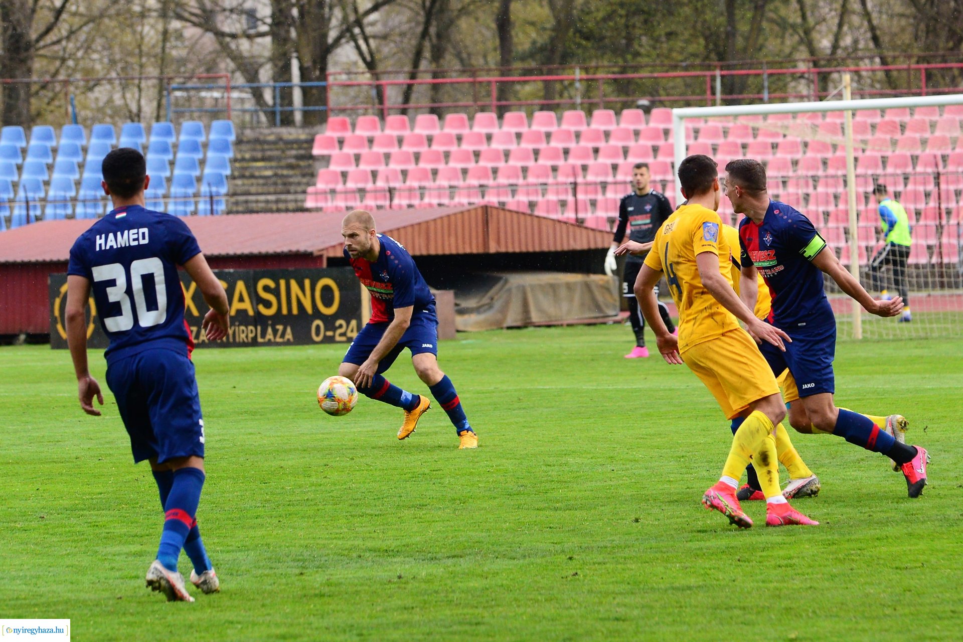 Nyíregyháza Spartacus-Siófok labdarúgó mérkőzés